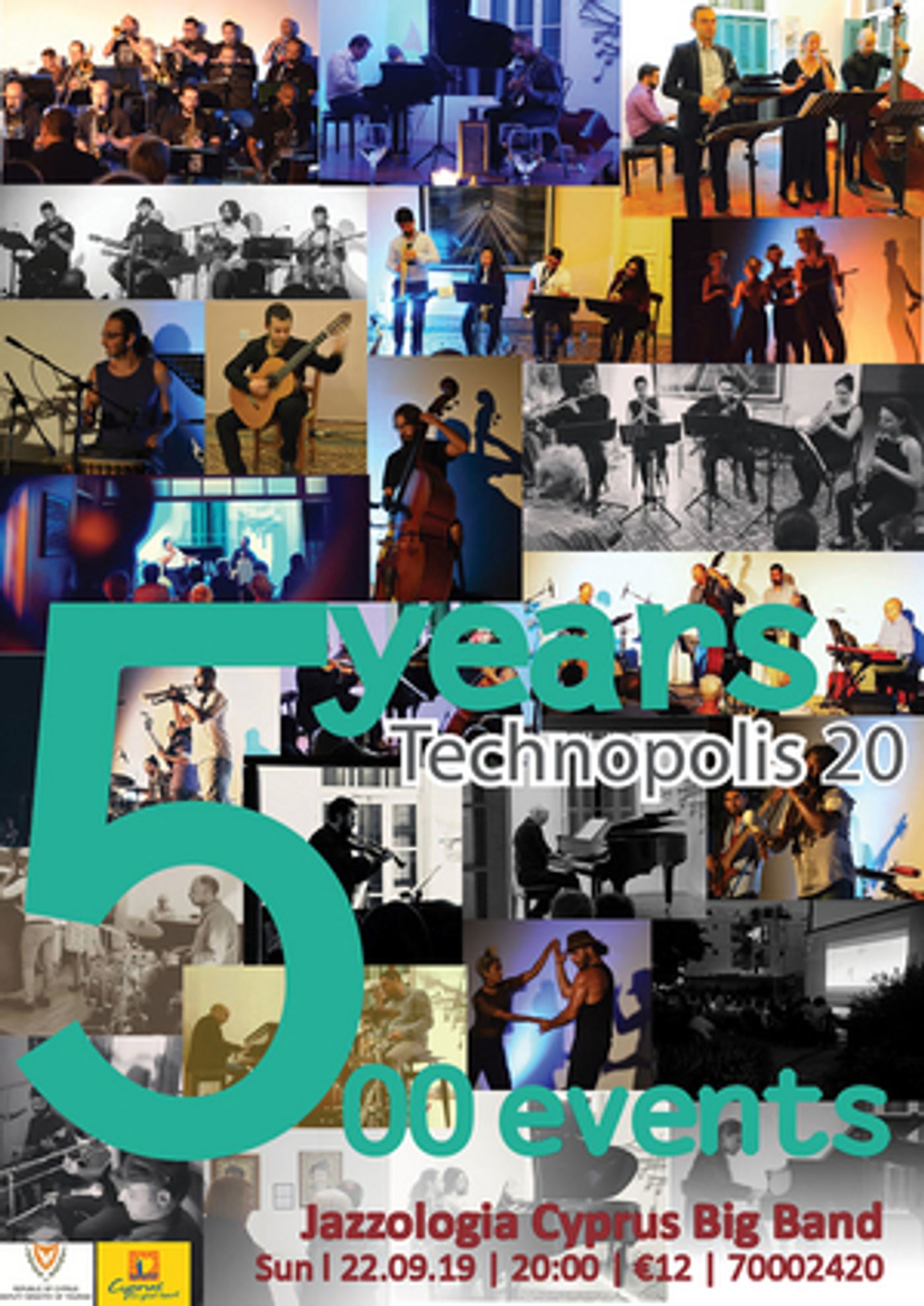 Celebrate 5 Years Of TECHNOPOLIS 20 With Jazzologia Cyprus Big Band  Image