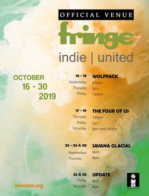 Irondale Presents Four Plays For FRINGEBYOV This October  Image