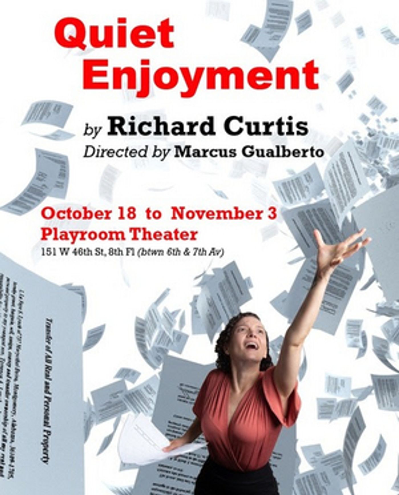 Mozinya Productions Announces Casting For Richard Curtis's QUIET ENJOYMENT  Image