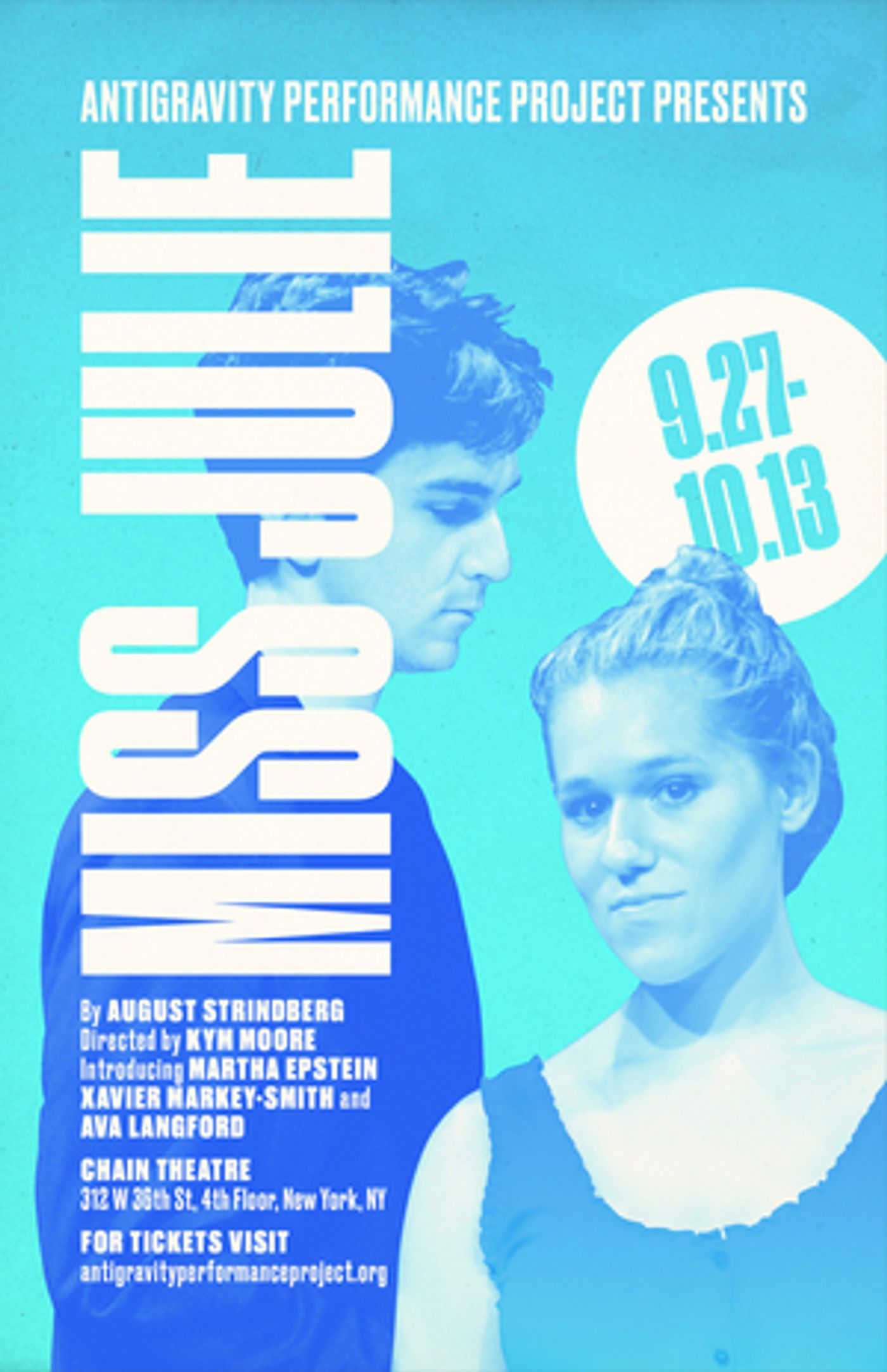 Antigravity Performance Project Presents MISS JULIE  Image