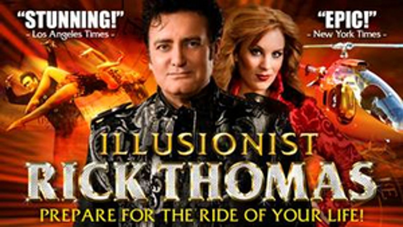 Carlsen Center Presents Illusionist Rick Thomas  Image