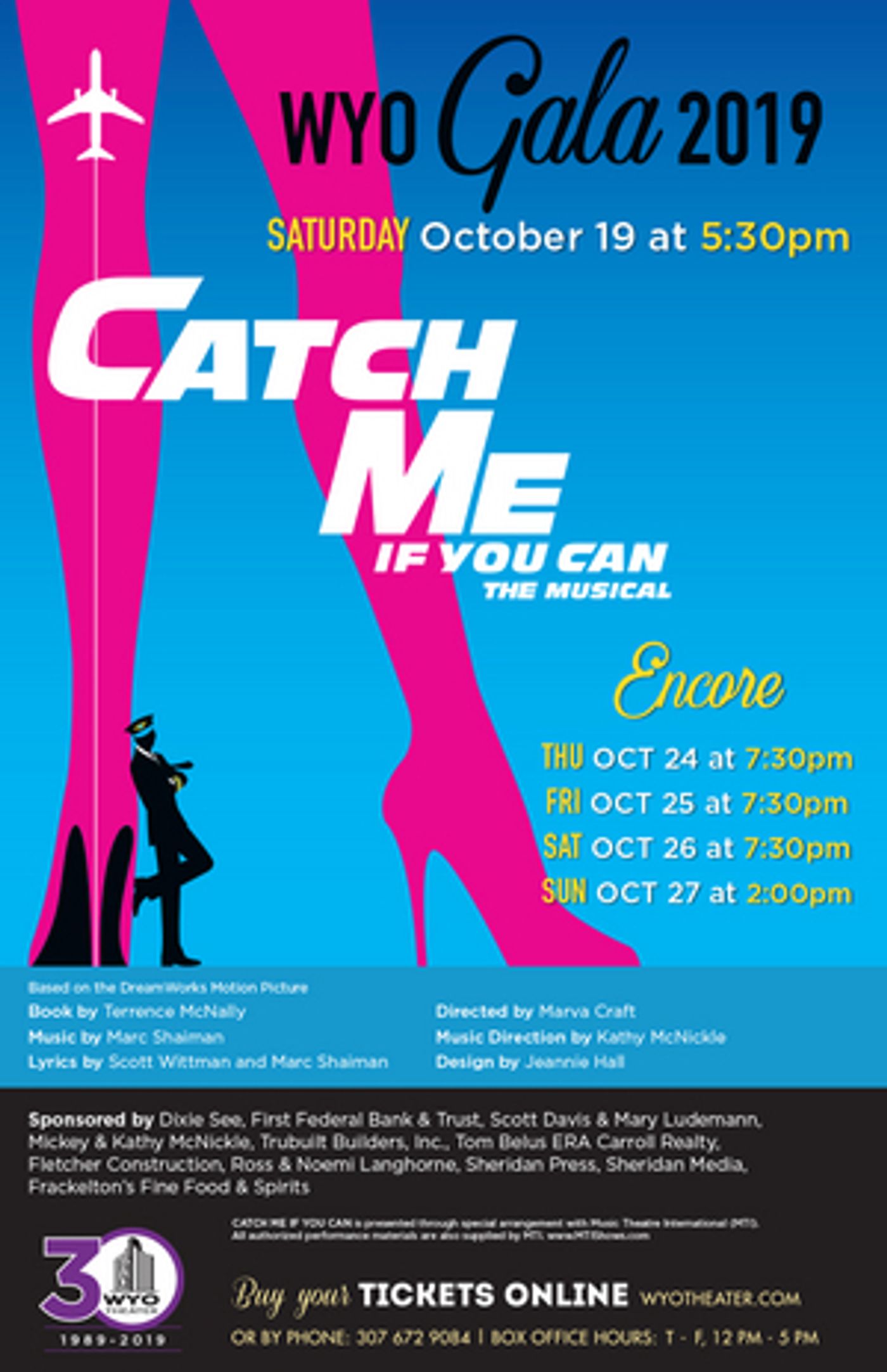 WYO Presents Gala Performance of CATCH ME IF YOU CAN  Image