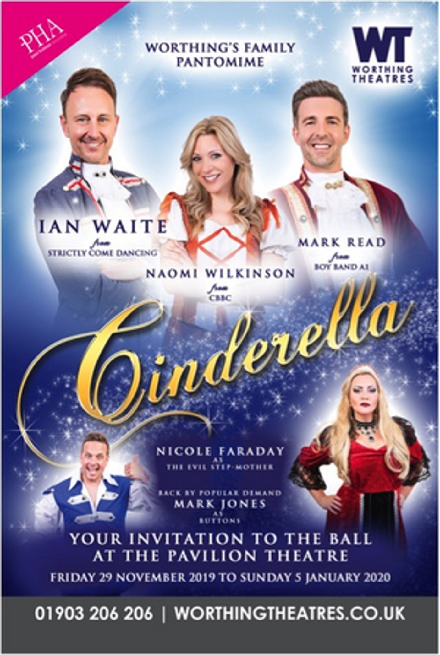 Strictly Come Dancing's Ian Waite Leads Cast Of CINDERELLA At Pavilion Theatre Worthing  Image