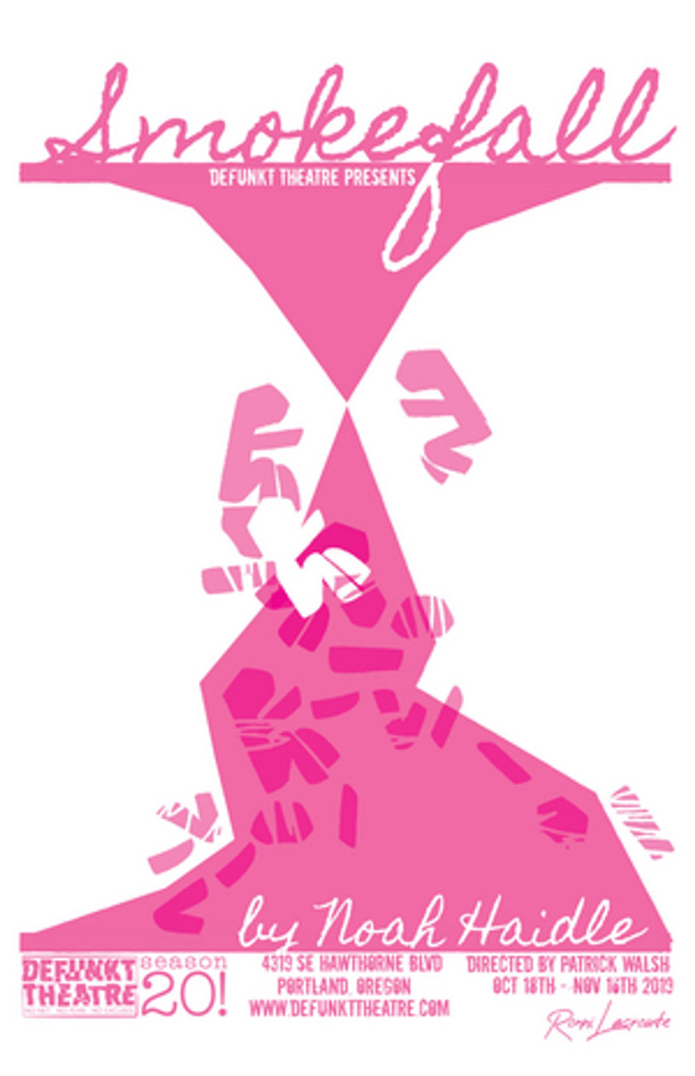 Defunkt Theatre Presents Portland Premiere Of SMOKEFALL By Noah Haidle  Image