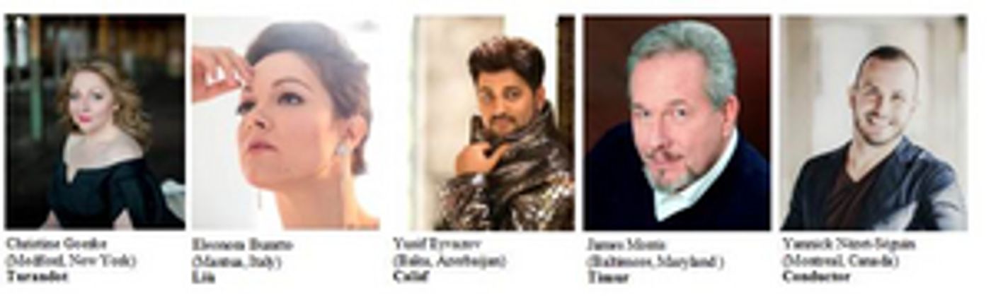 2019–20 Live In HD Season Opens With The Met's Dazzling Production Of Puccini's TURANDOT  Image