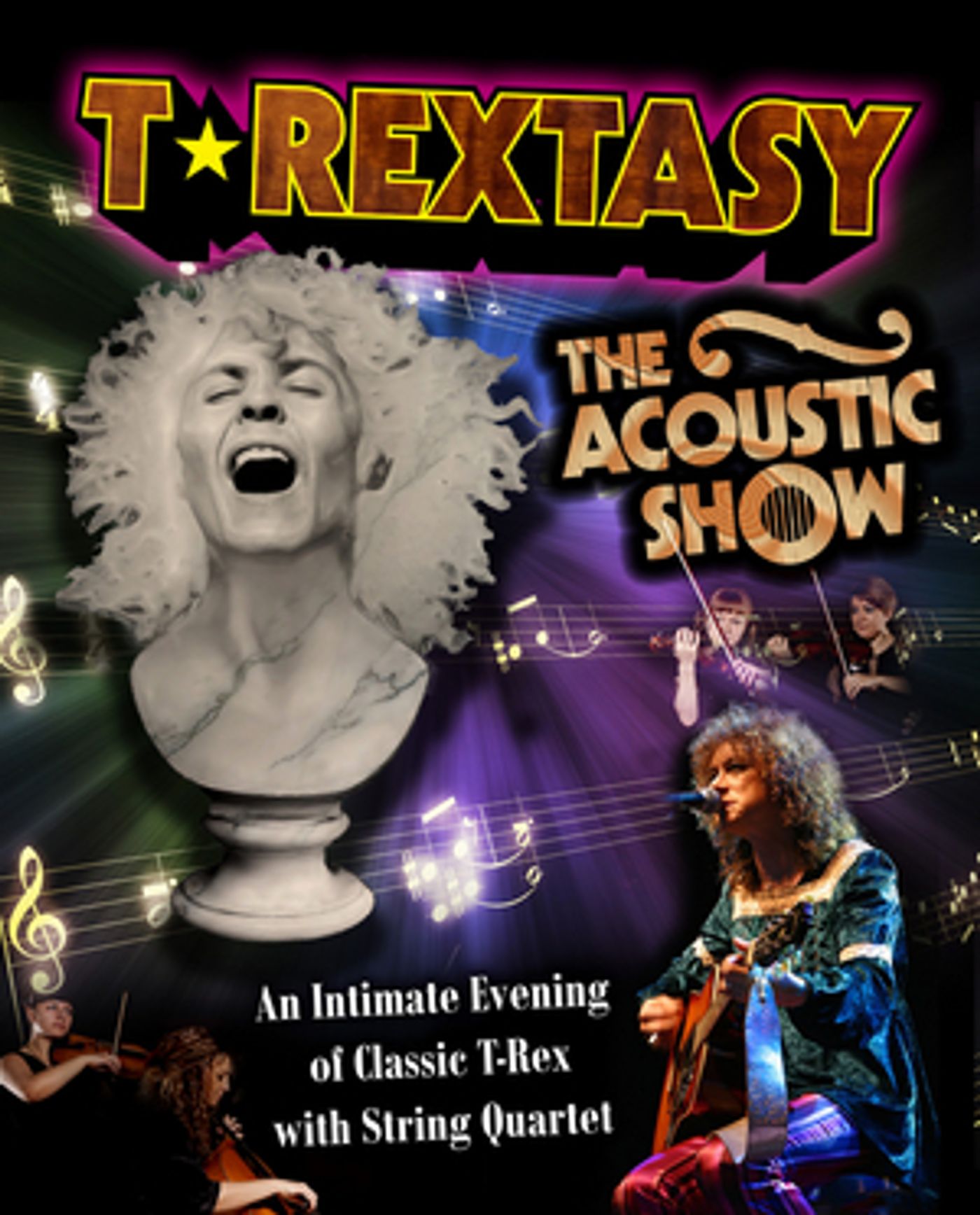 T.REXTASY - THE ACOUSTIC SHOW Announced At The Albany Theatre  Image