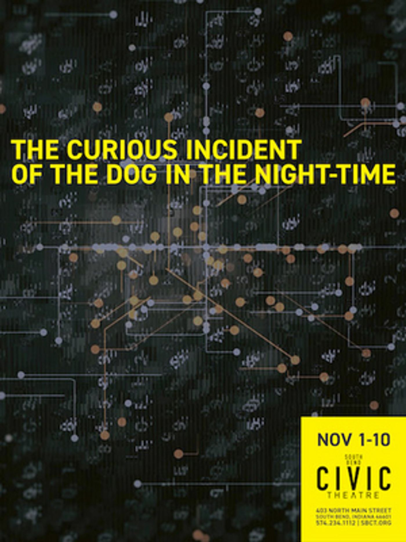 THE CURIOUS INCIDENT OF THE DOG IN THE NIGHT-TIME Premieres November 1 At South Bend Civic Theatre  Image