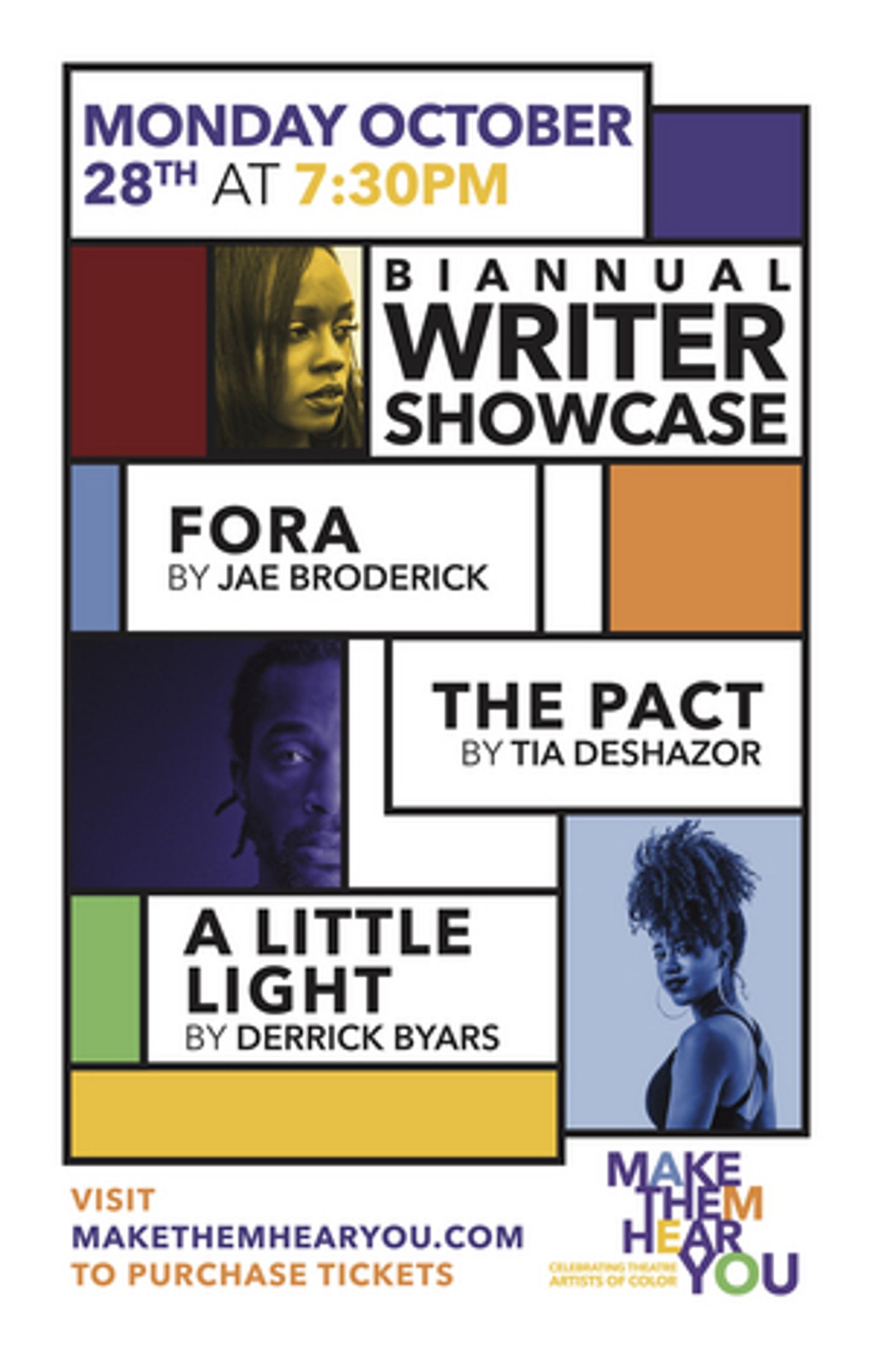 MAKE THEM HEAR YOU Writer Showcase Announced  Image
