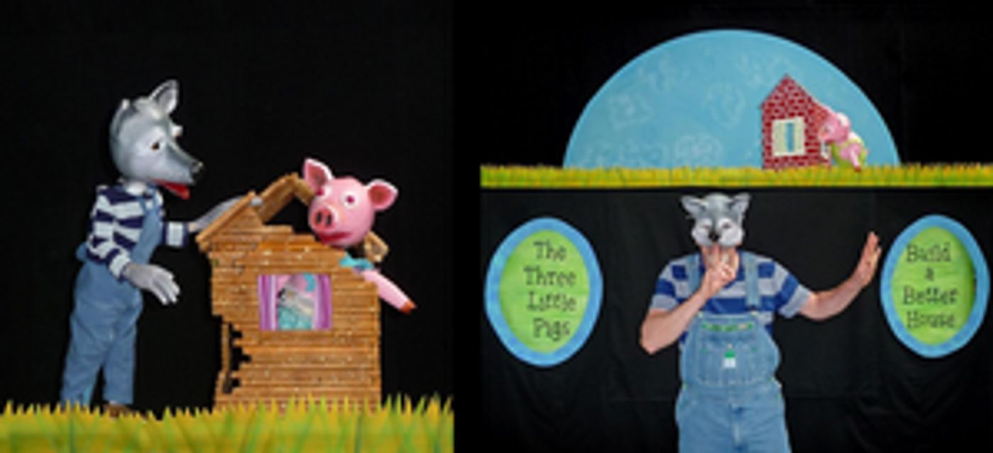 The Ballard Institute Presents THE THREE LITTLE PIGS By Crabgrass Puppet Theatre  Image