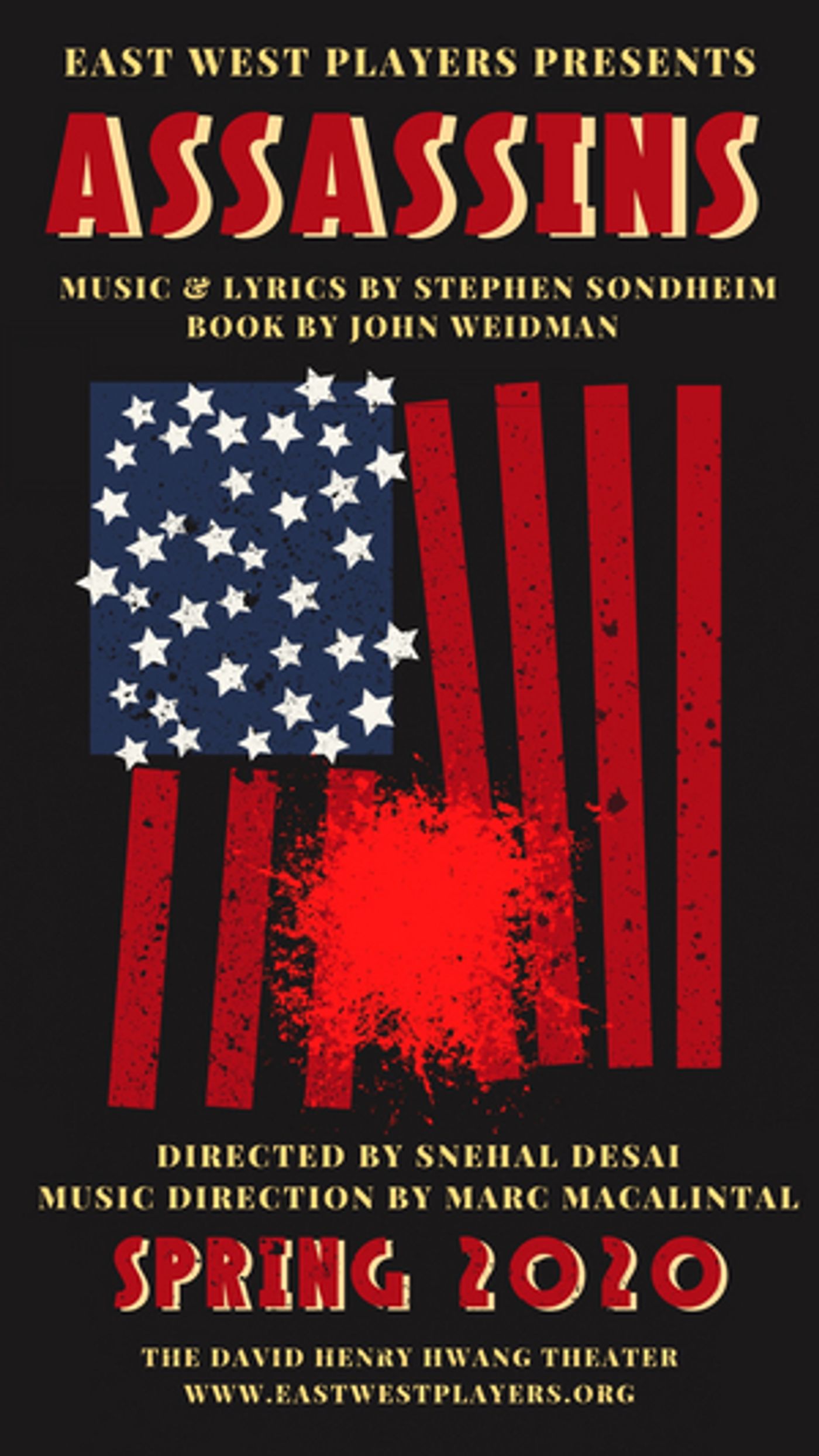 East West Players Announces Stephen Sondheim's ASSASSINS As The Spring 2020 Production  Image