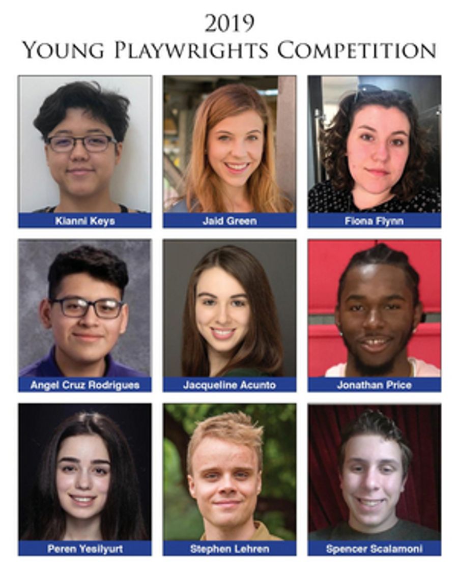 17th Annual Young Playwrights Competition Accepts Entries Now Through January 2020  Image