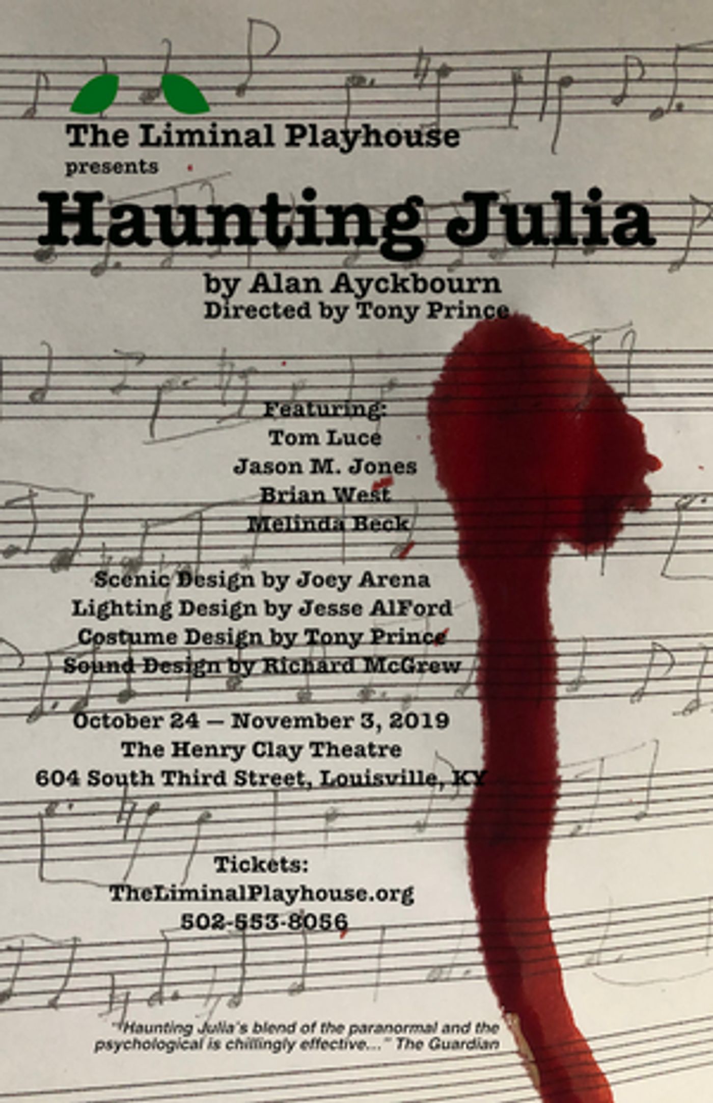 The Liminal Playhouse Opens HAUNTING JULIA  Image