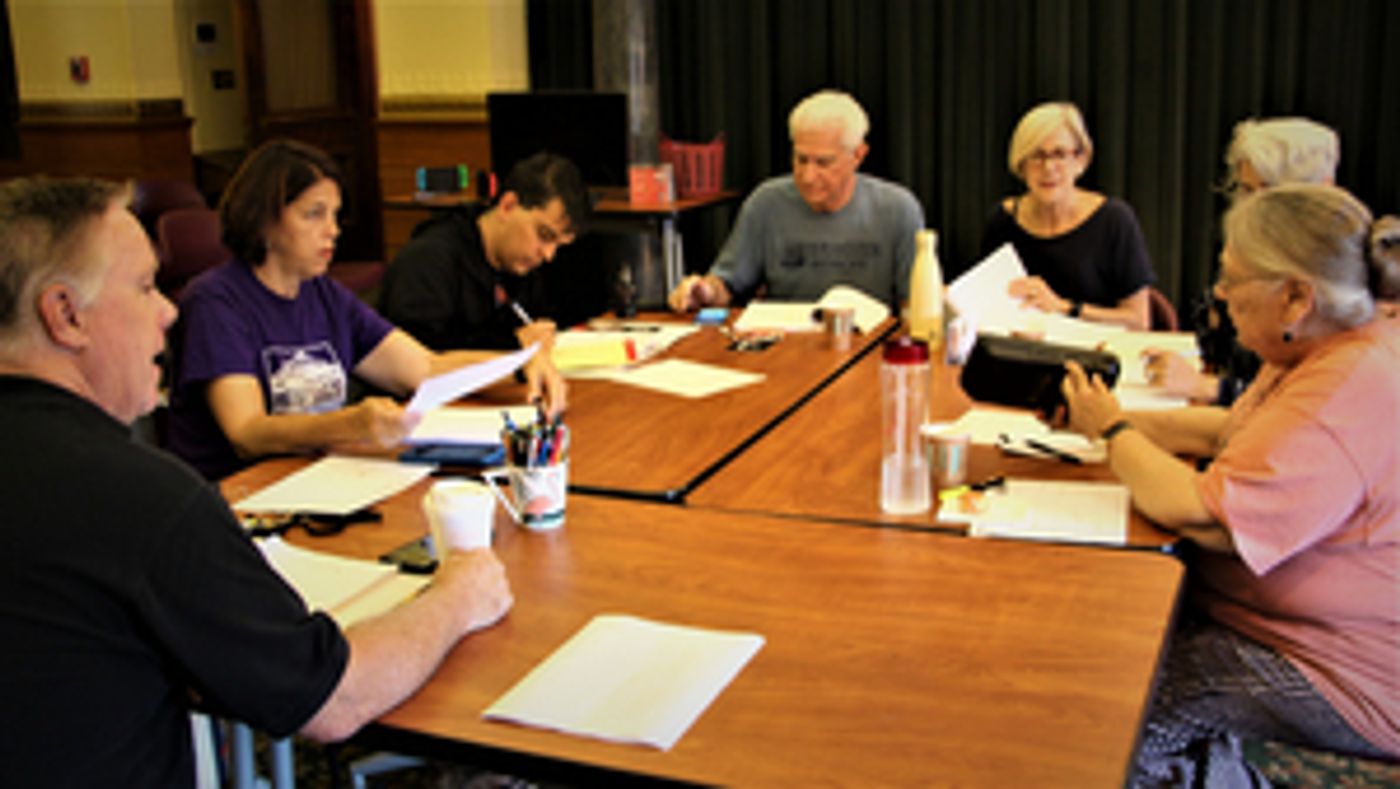 Cast Of Square One Theatre's Production Of ADMISSIONS Gathers For Table Read  Image