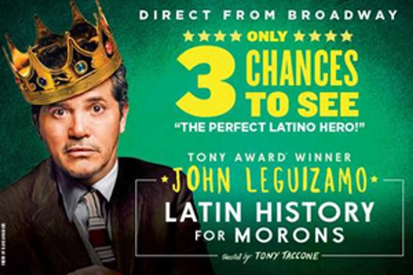 John Leguizamo Brings LATIN HISTORY FOR MORONS To D.C.'s National Theatre  Image