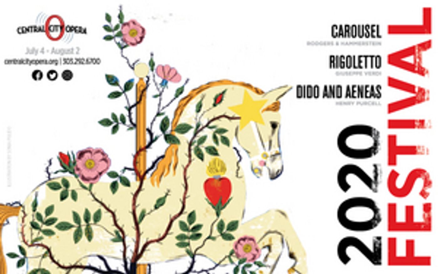 Central City Opera's 88th Annual Summer Festival Features RIGOLETTO, CAROUSEL And DIDO AND AENEAS  Image