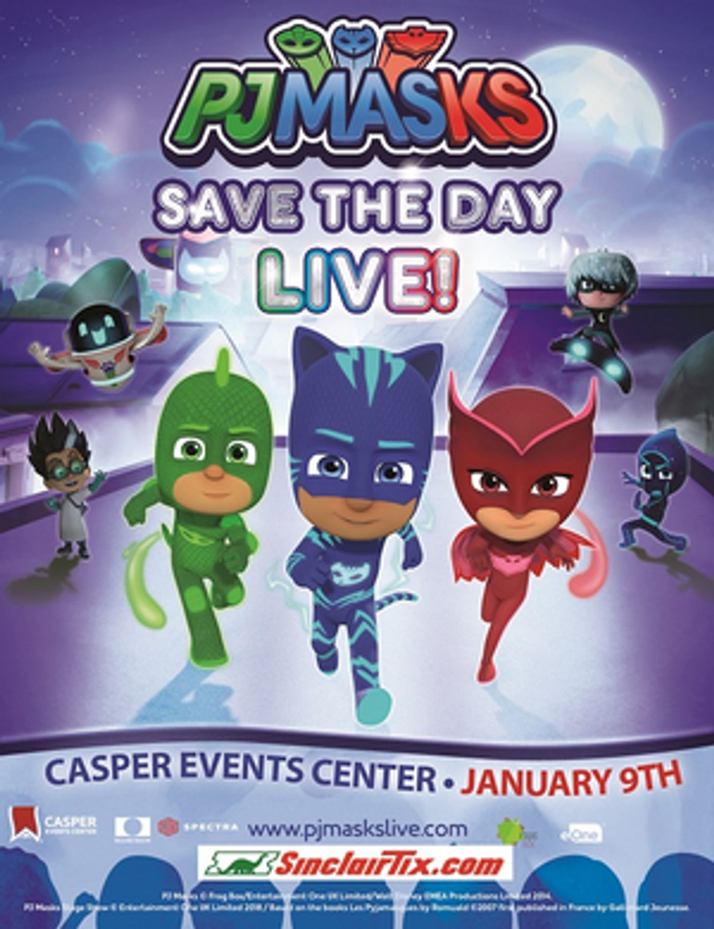 The PJ Masks Return to the Casper Events Center  Image
