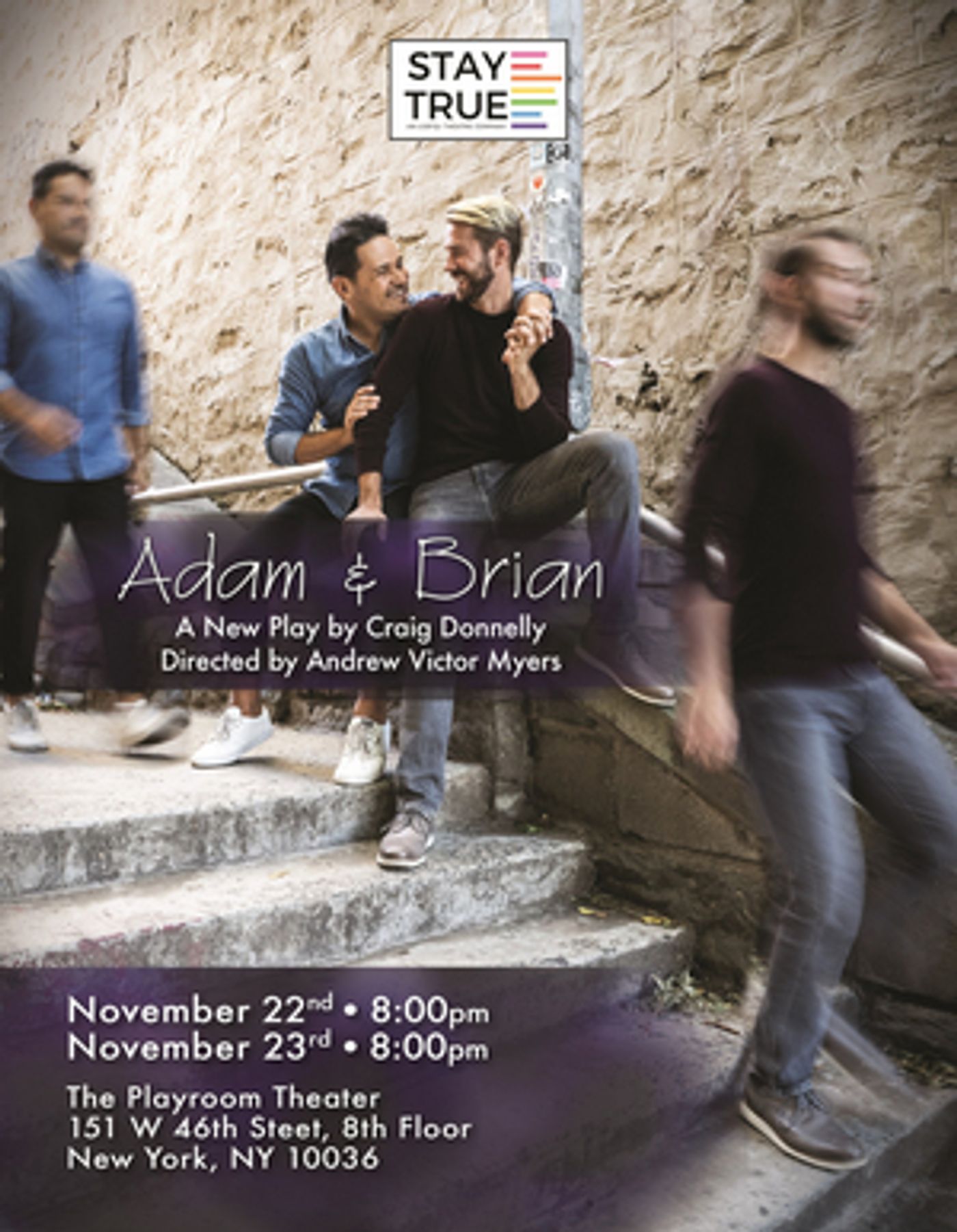 Roberto Araujo and Gregory Ramsey Will Lead Stay True's ADAM & BRIAN  Image