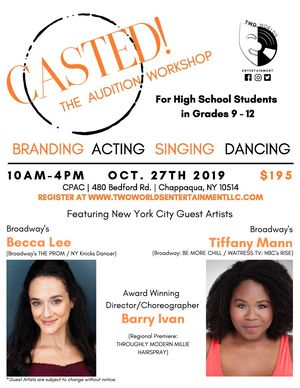 Local Teens To Learn From Broadway's Best This Weekend  Image