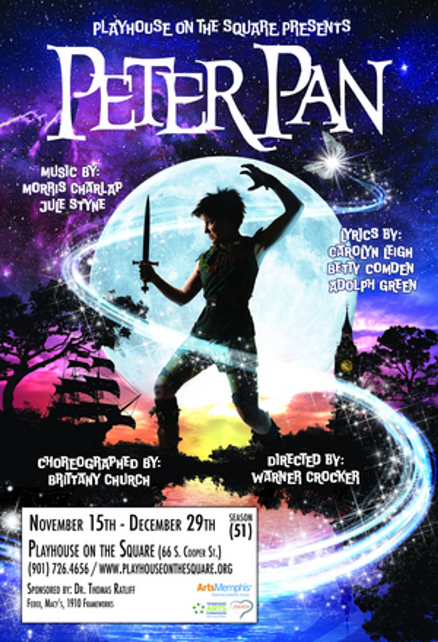 The Holiday Tradition PETER PAN Continues At Playhouse On The Square  Image