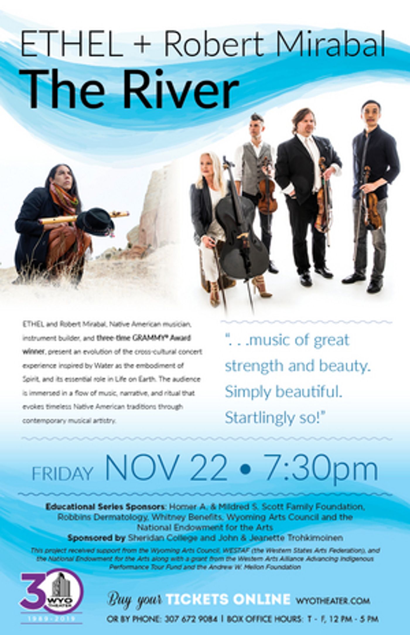 THE RIVER Will Come to the WYO Theater  Image