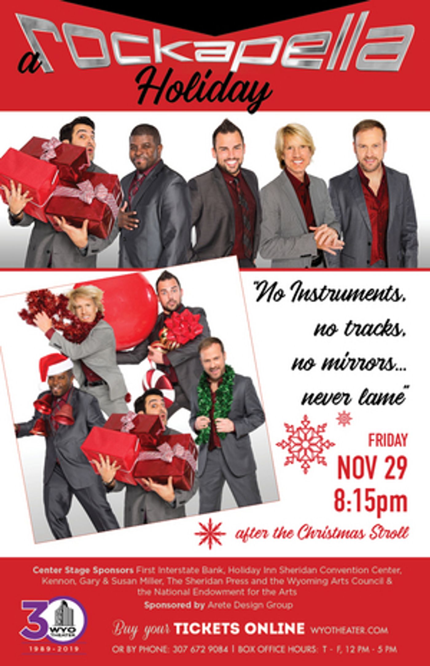 ROCKAPELLA Will Come to the WYO Theater  Image