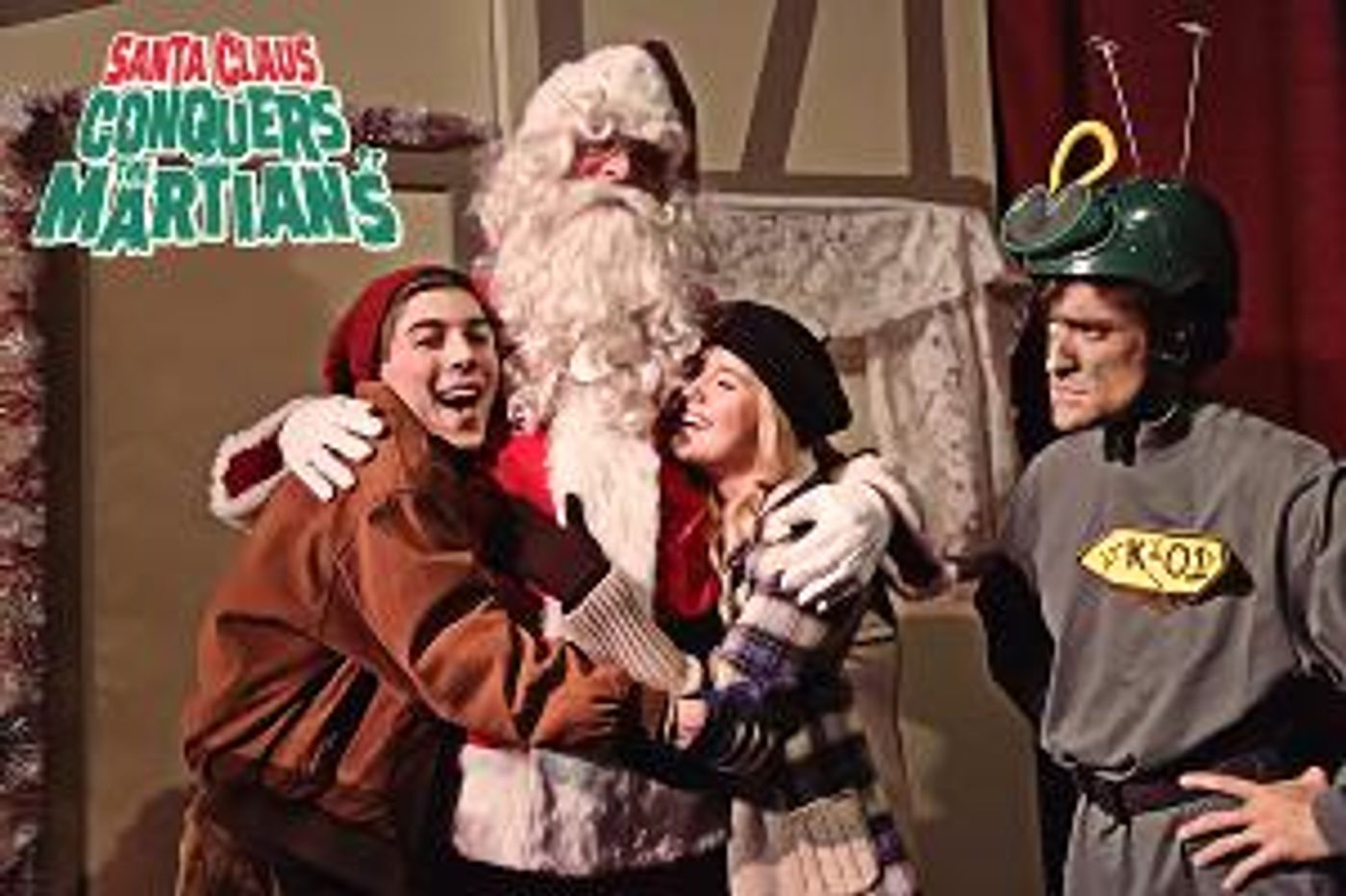 The Bug Theatre Presents A New Holiday Tradition SANTA CLAUS CONQUERS THE MARTIANS   Image