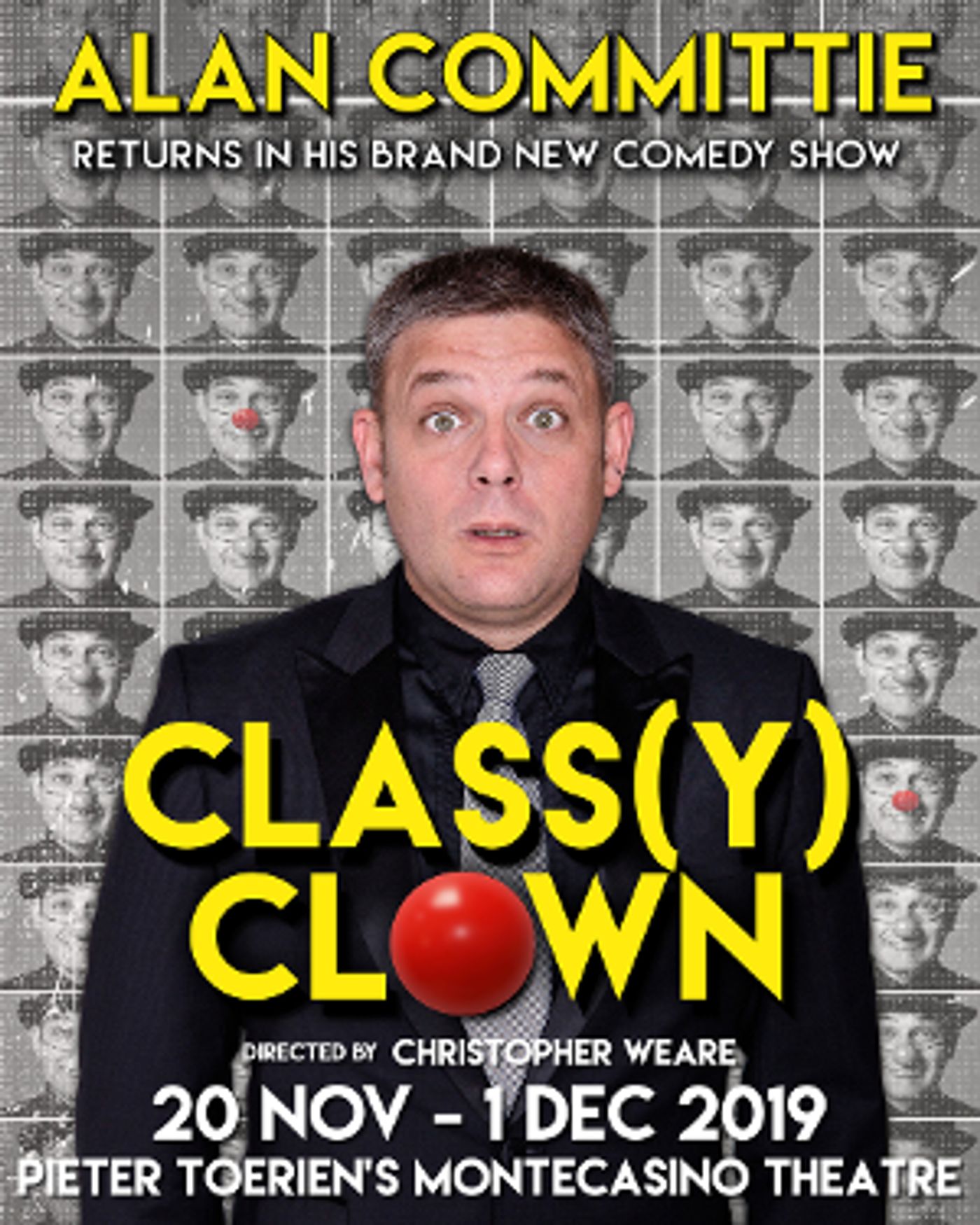 Alan Committie Makes A Return To Jo'Burg In His New Show CLASSY CLOWN  Image