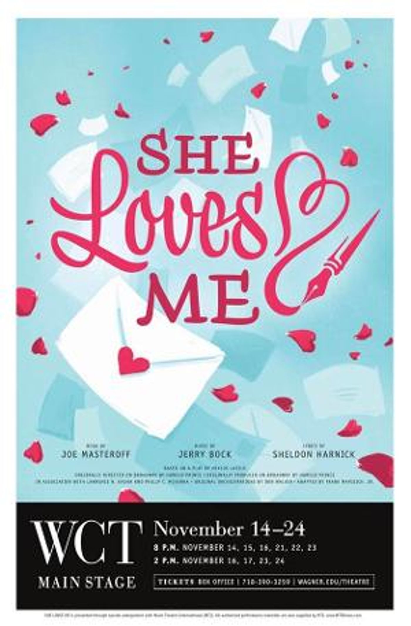 Wagner College Theatre Presents SHE LOVES ME, November 14-24  Image