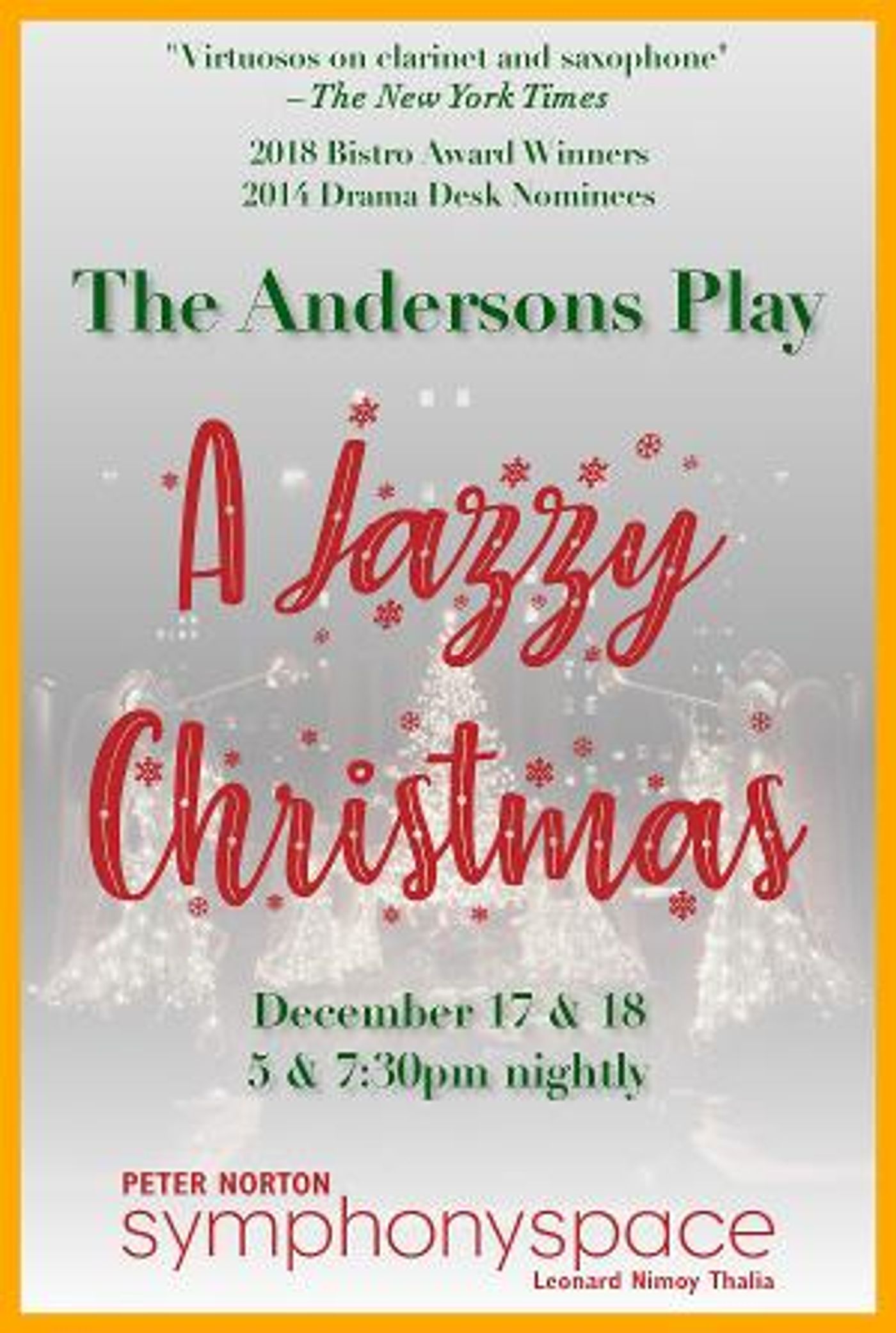 The Anderson Brothers Presents A JAZZY CHRISTMAS  Image