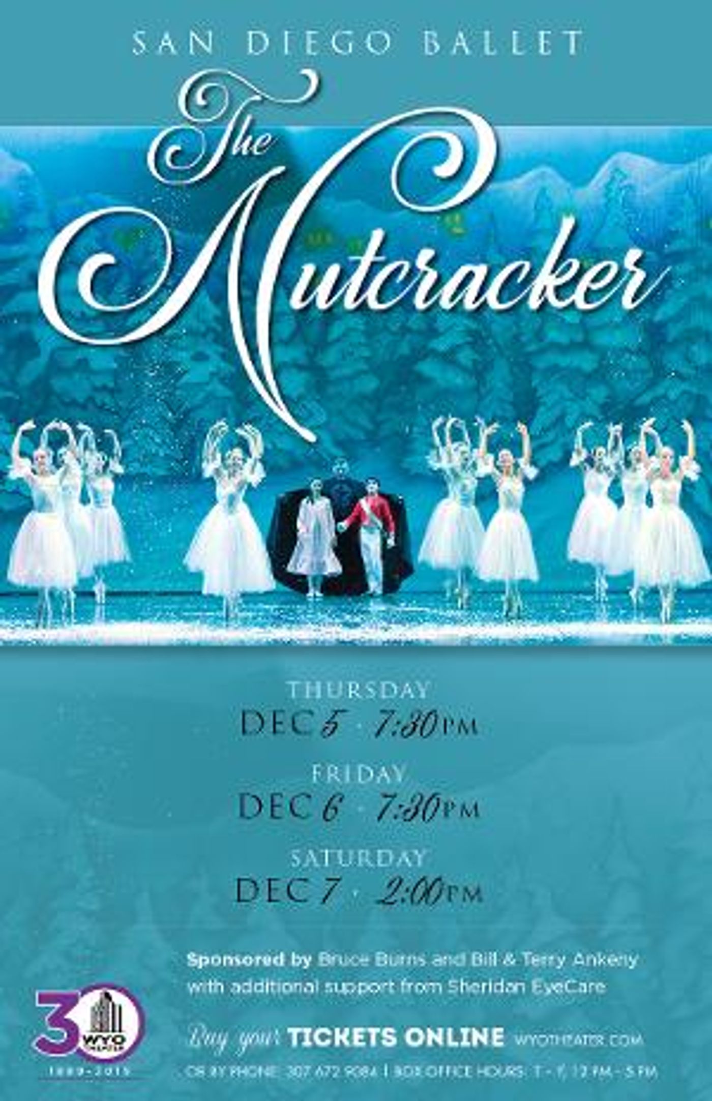 THE NUTCRACKER Announced At WYO Theater  Image
