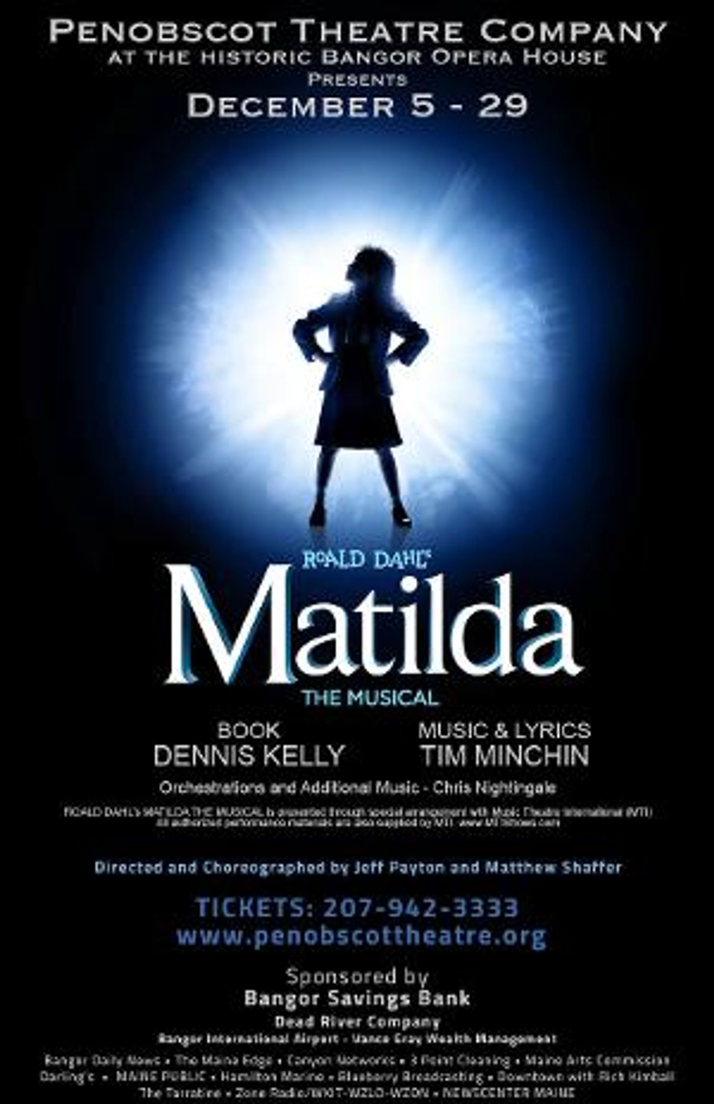 Penobscot Theatre Company Presents MATILDA THE MUSICAL  Image