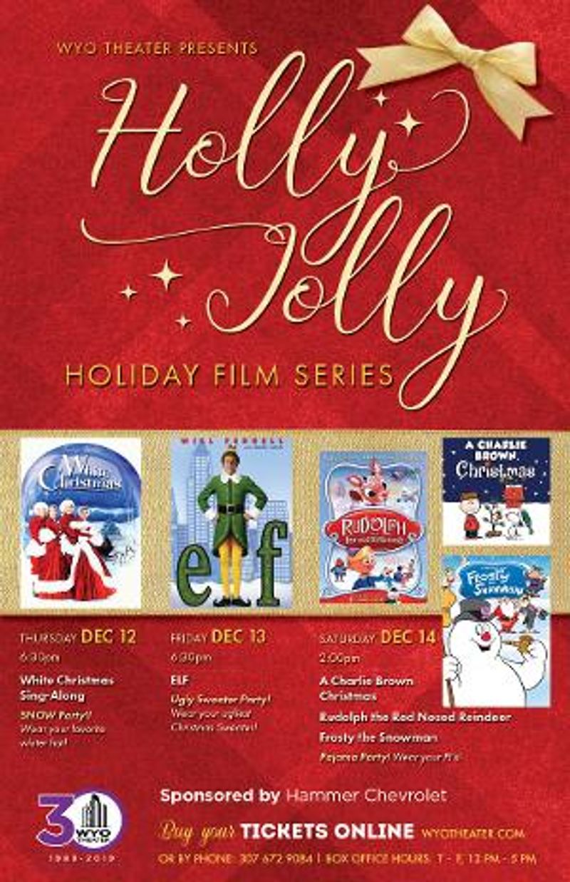 WYO Theater Announces Holly Jolly Holiday Film Series Image