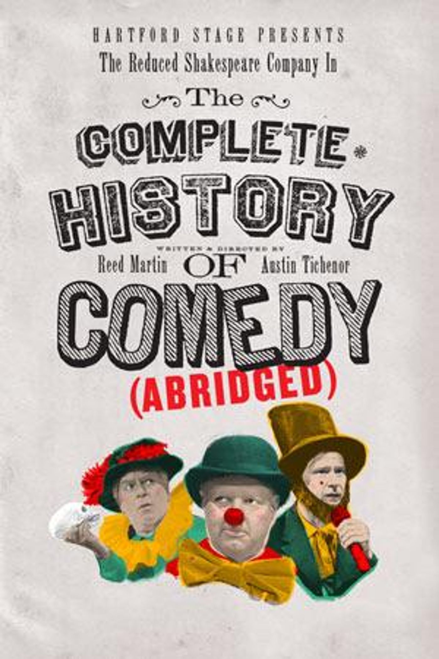 Hartford Stage Presents The Reduced Shakespeare Company In THE COMPLETE HISTORY OF COMEDY (ABRIDGED) In June  Image