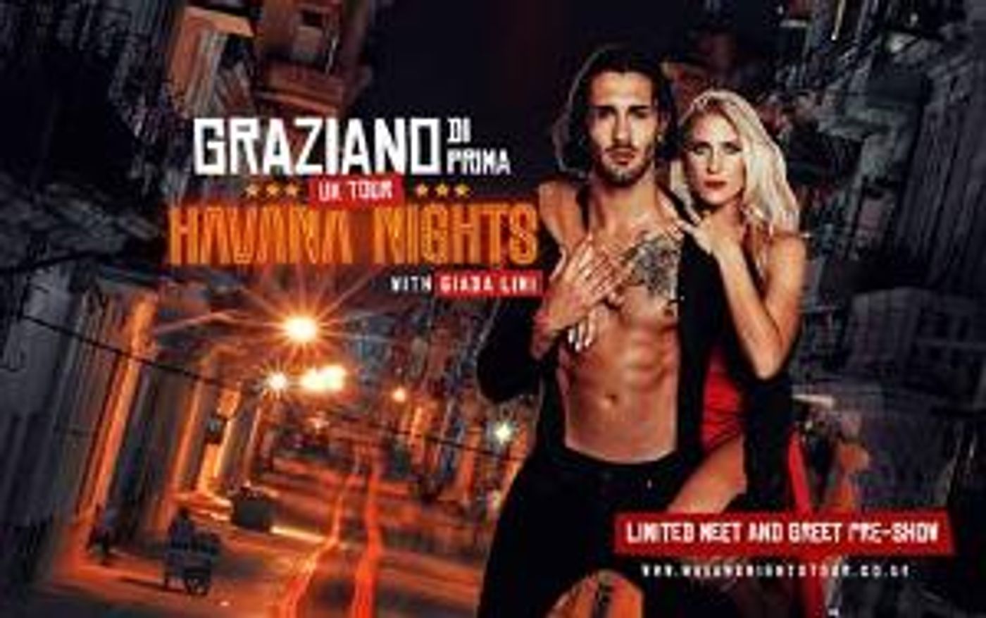 Graziano Di Prima Announces Havana Nights, New National Tour For 2020  Image