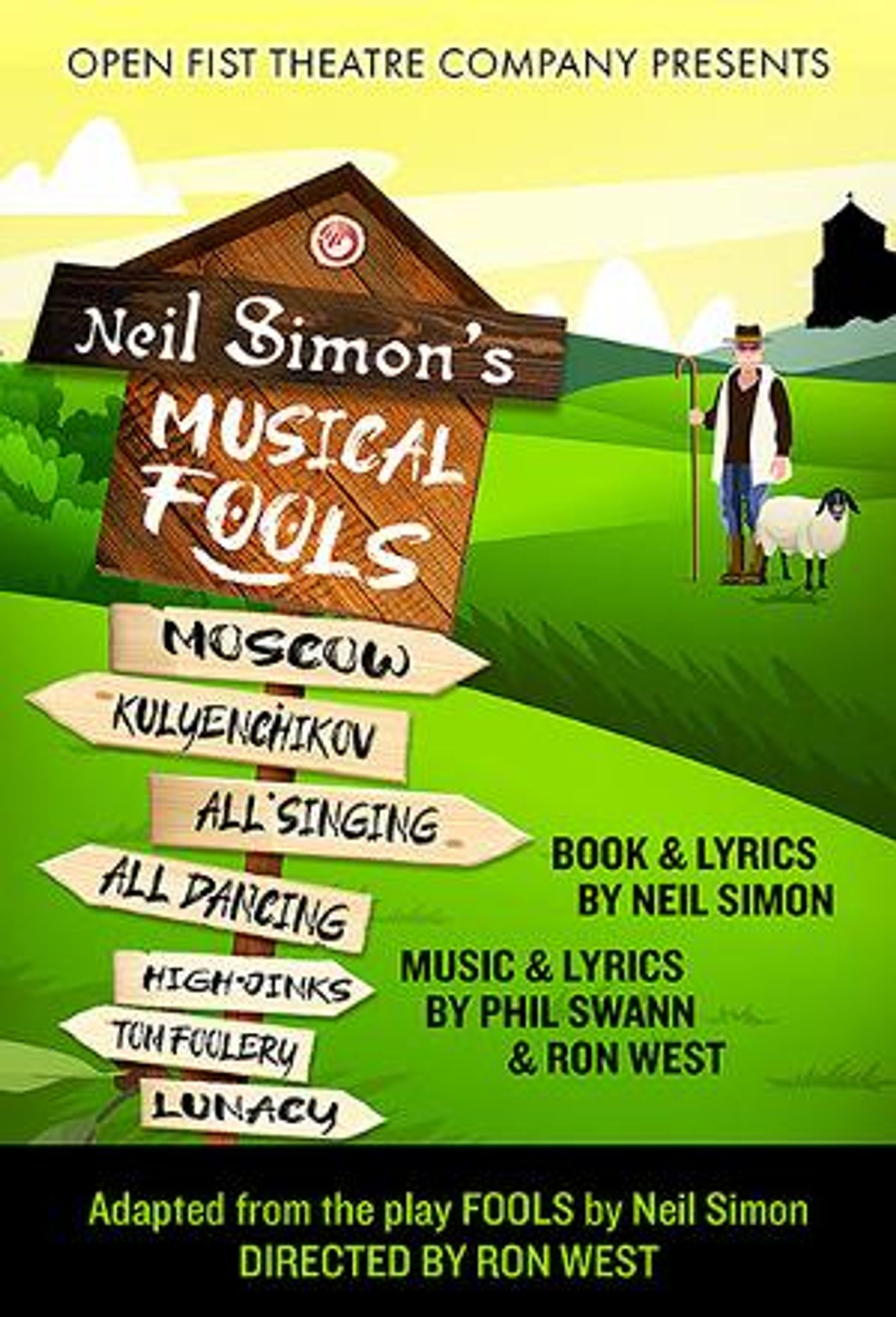 Neil Simon's Musical FOOLS Re-Opens At Open Fist In 2020  Image