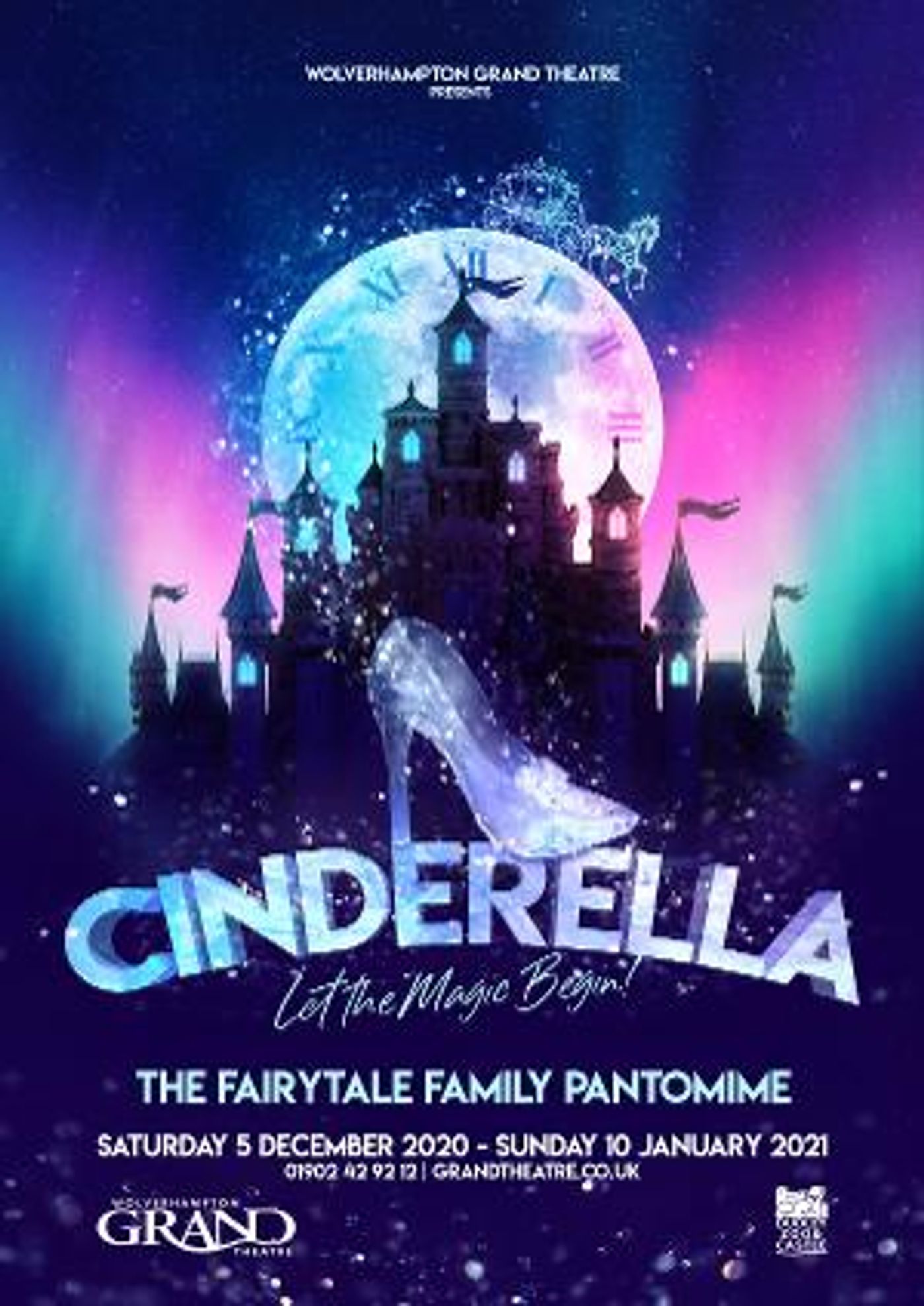 Wolverhampton Grand Announces 2020/21 Pantomime, CINDERELLA  Image
