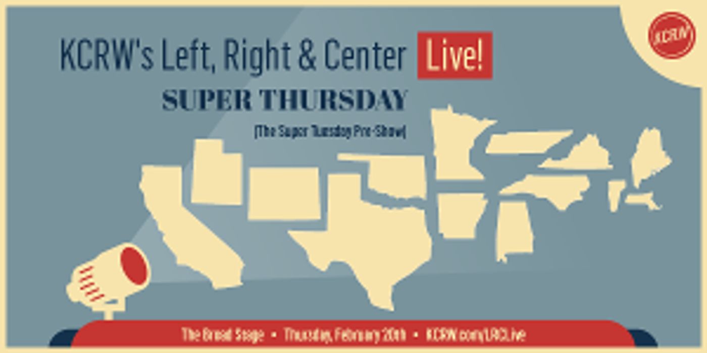Tickets On Sale Now For KCRW's LEFT, RIGHT, & CENTER LIVE! At The Broad Stage  Image