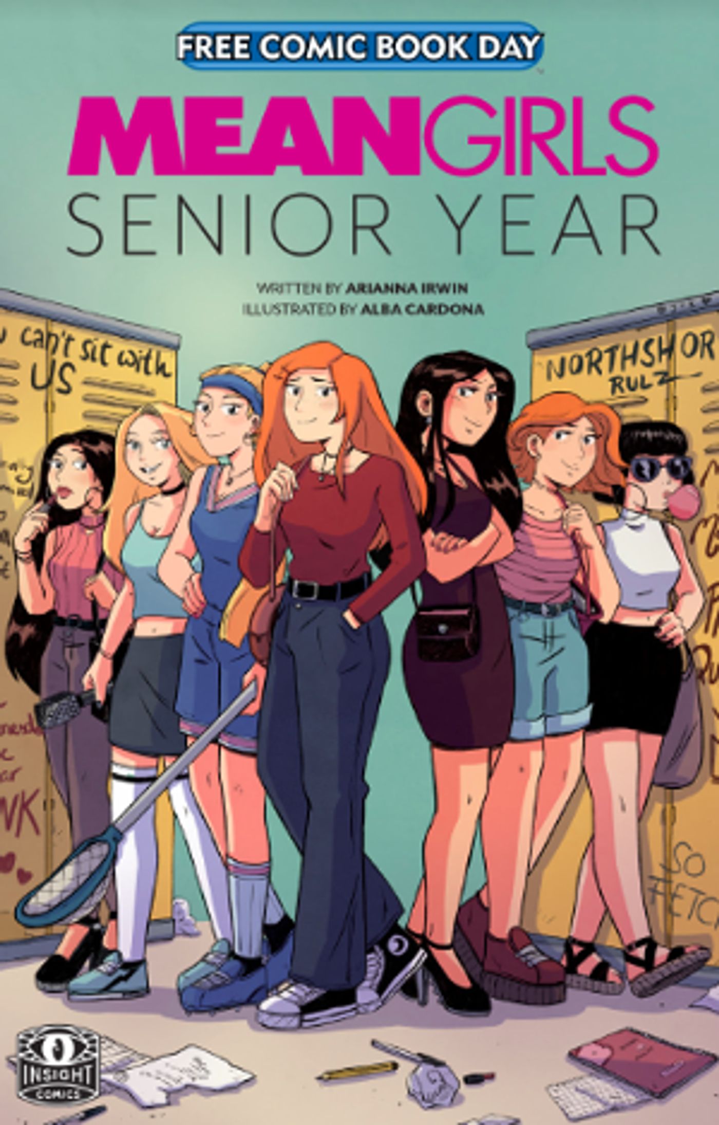 Insight Comics Announces 2020 FCBD Silver Offering MEAN GIRLS- SENIOR YEAR  Image
