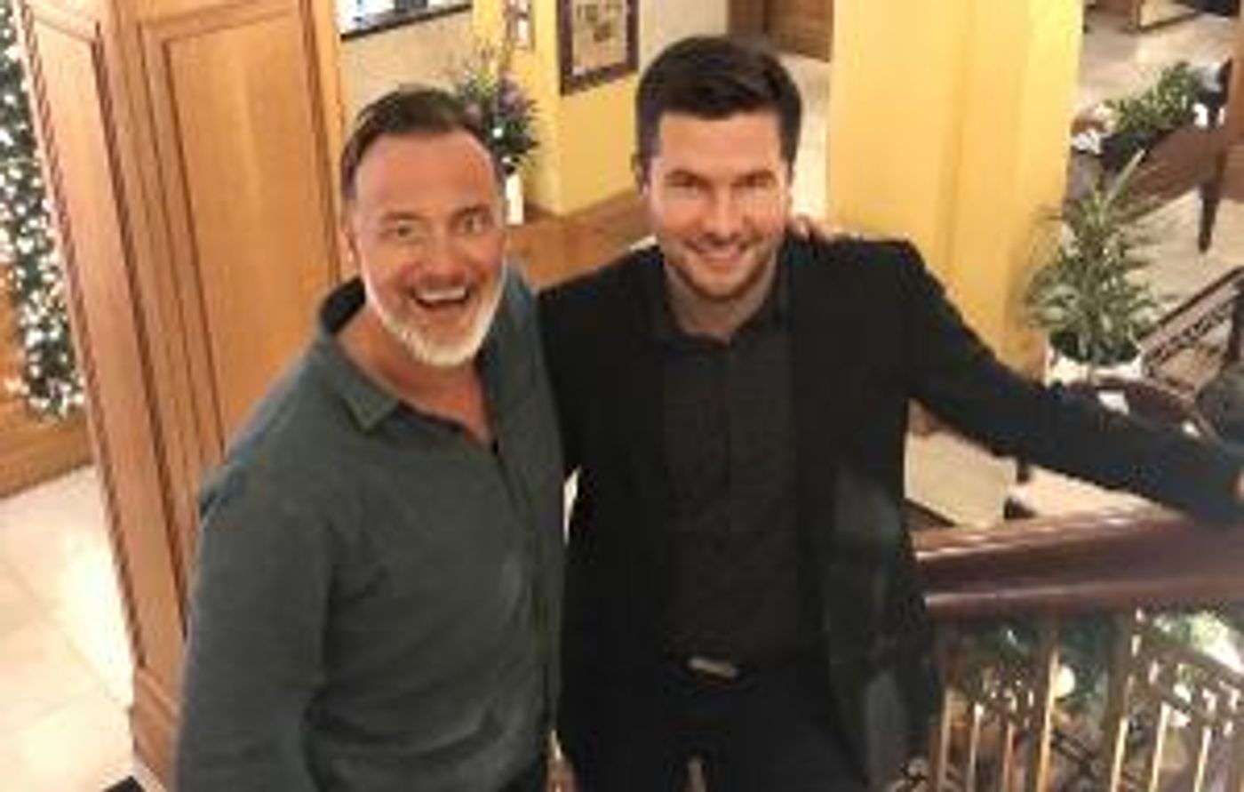 Two Javerts Meet - Hayden Tee And Robert McDougall of LES MISERABLES  Image