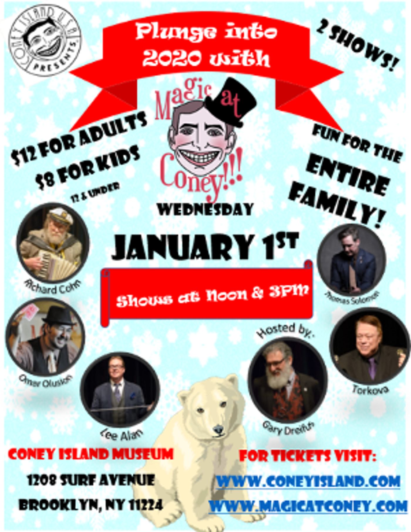 MAGIC AT CONEY!!! Celebrates New Year's 2020  Image