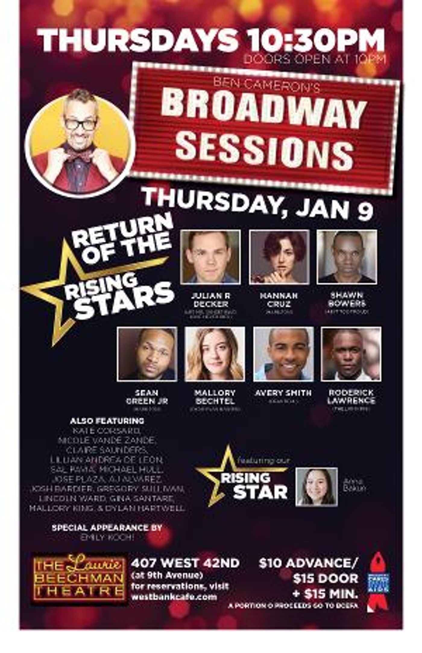 BROADWAY SESSIONS Begins New Seasons This Week, 1/9  Image