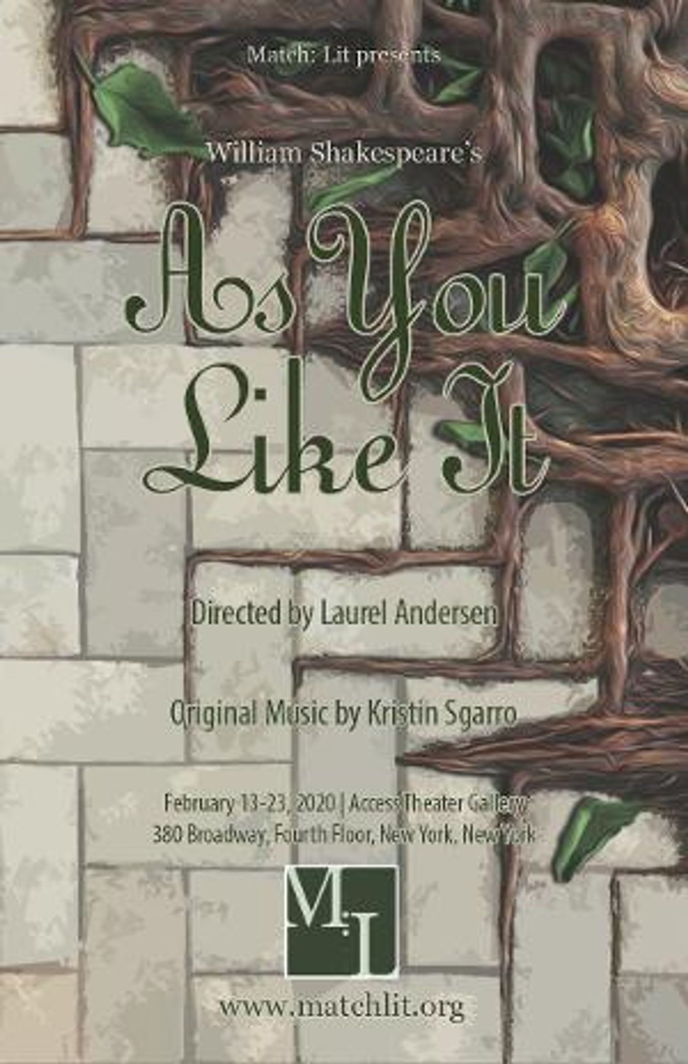 Casting Announced For Match: Lit AS YOU LIKE IT  Image