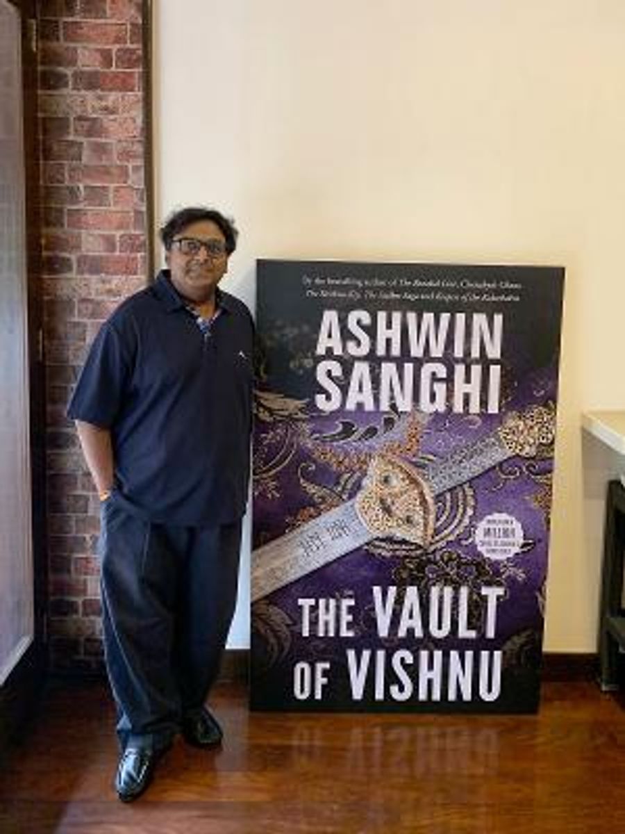 Ashwin Sanghi's Latest Book 'The Vault Of Vishnu' Will Be Launched At Jaipur Literature Festival Image