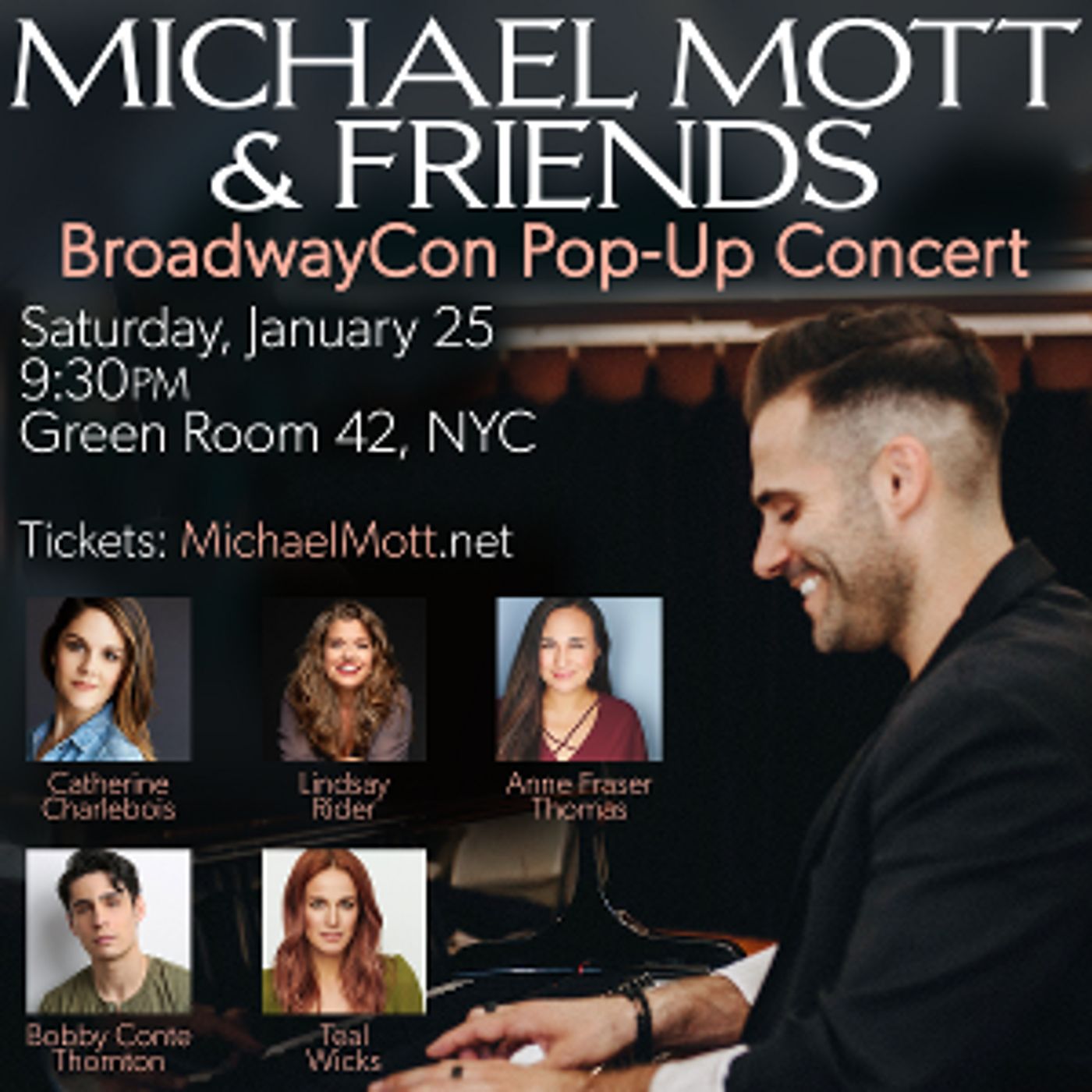 Teal Wicks, Bobby Conte Thornton Set For 'Michael Mott & Friends' PopUp Concert  Image