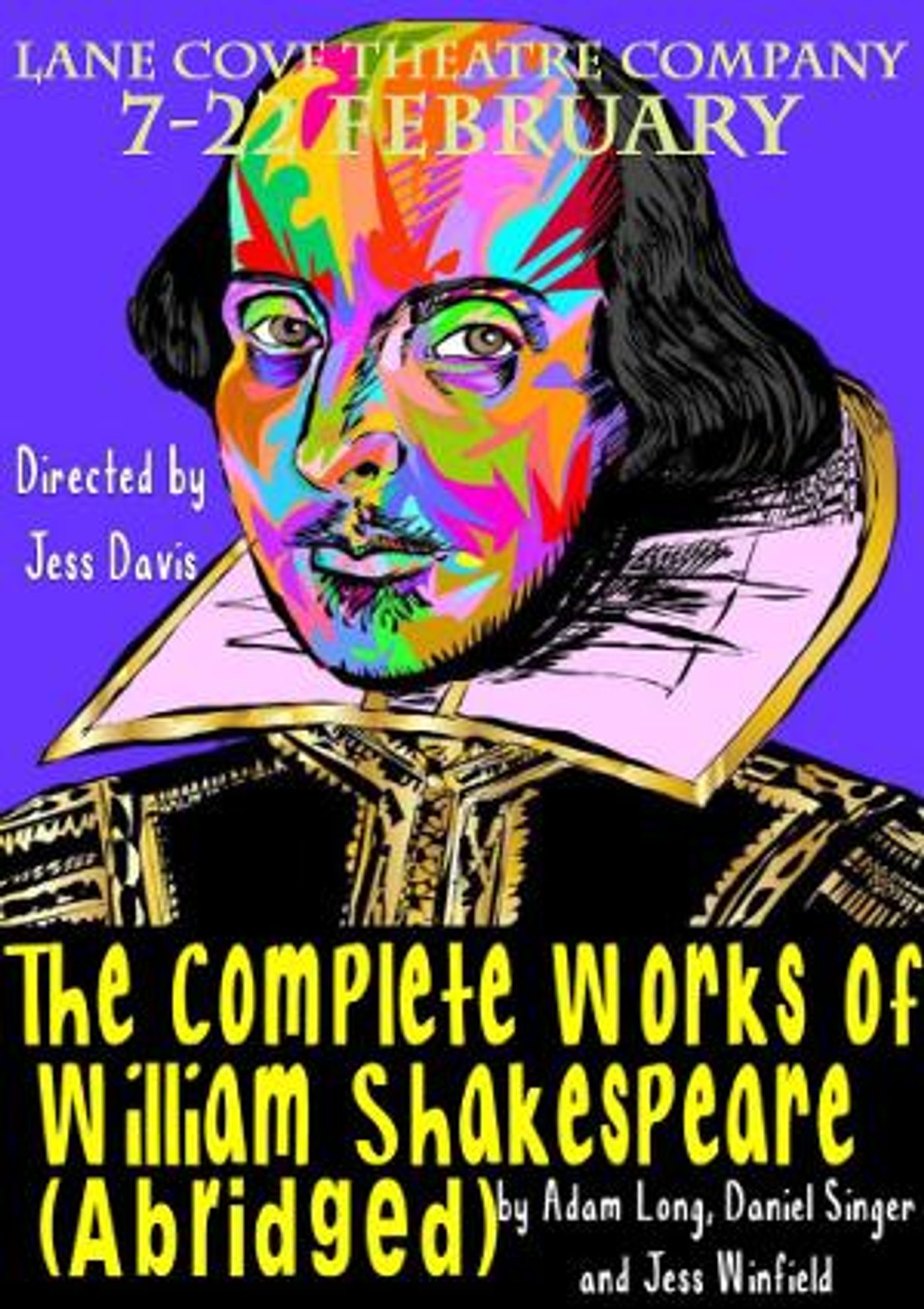 Lane Cove Theatre Company Presents THE COMPLETE WORKS OF WILLIAM SHAKESPEARE (ABRIDGED)  Image