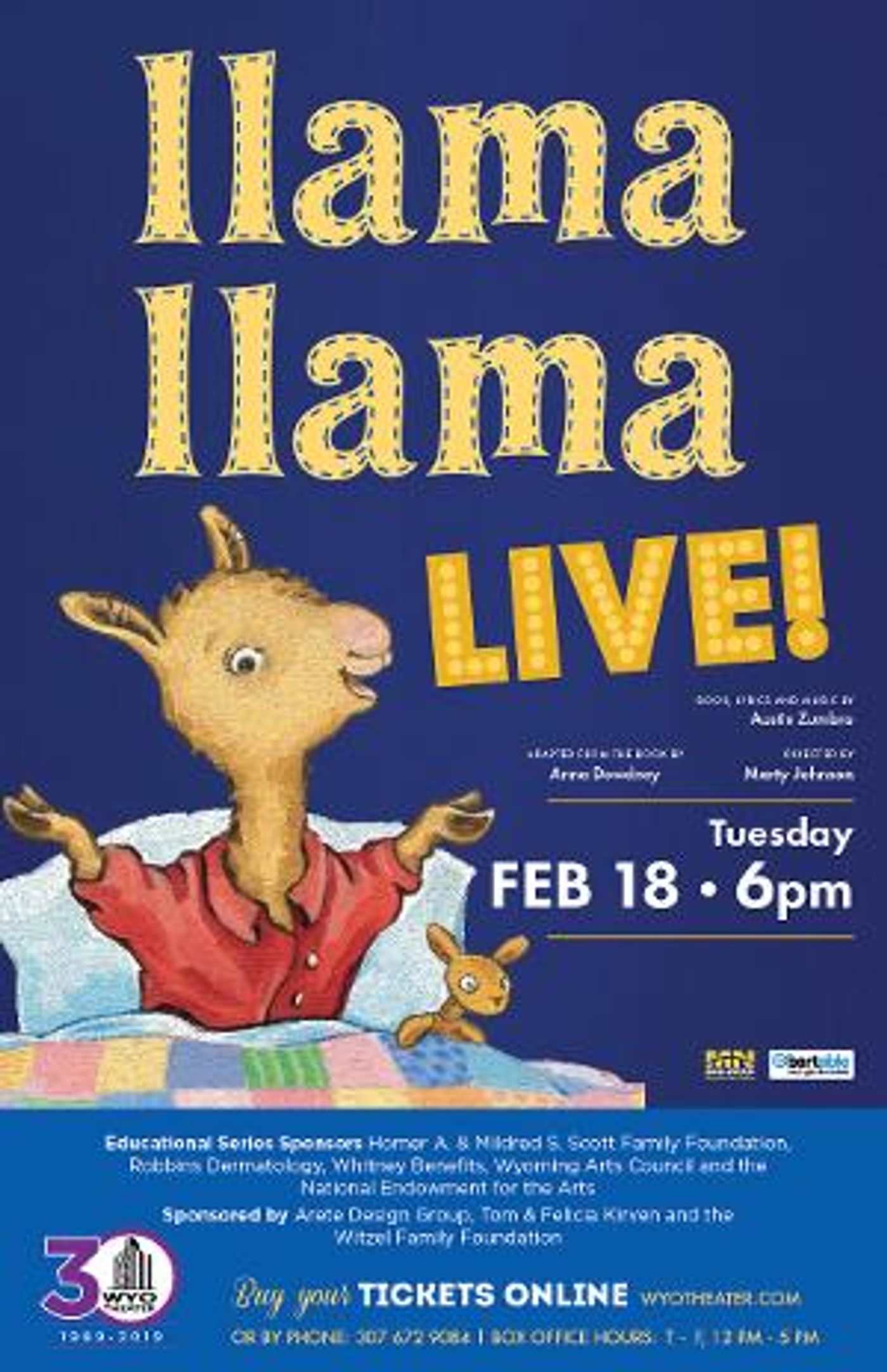 LLAMA LLAMA LIVE Announced at WYO Theater  Image