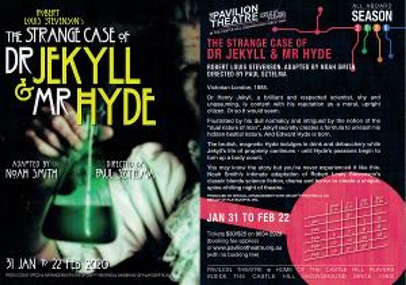 THE STRANGE CASE OF DR. JEKYLL AND MR. HYDE Comes to the Pavilion Theatre  Image