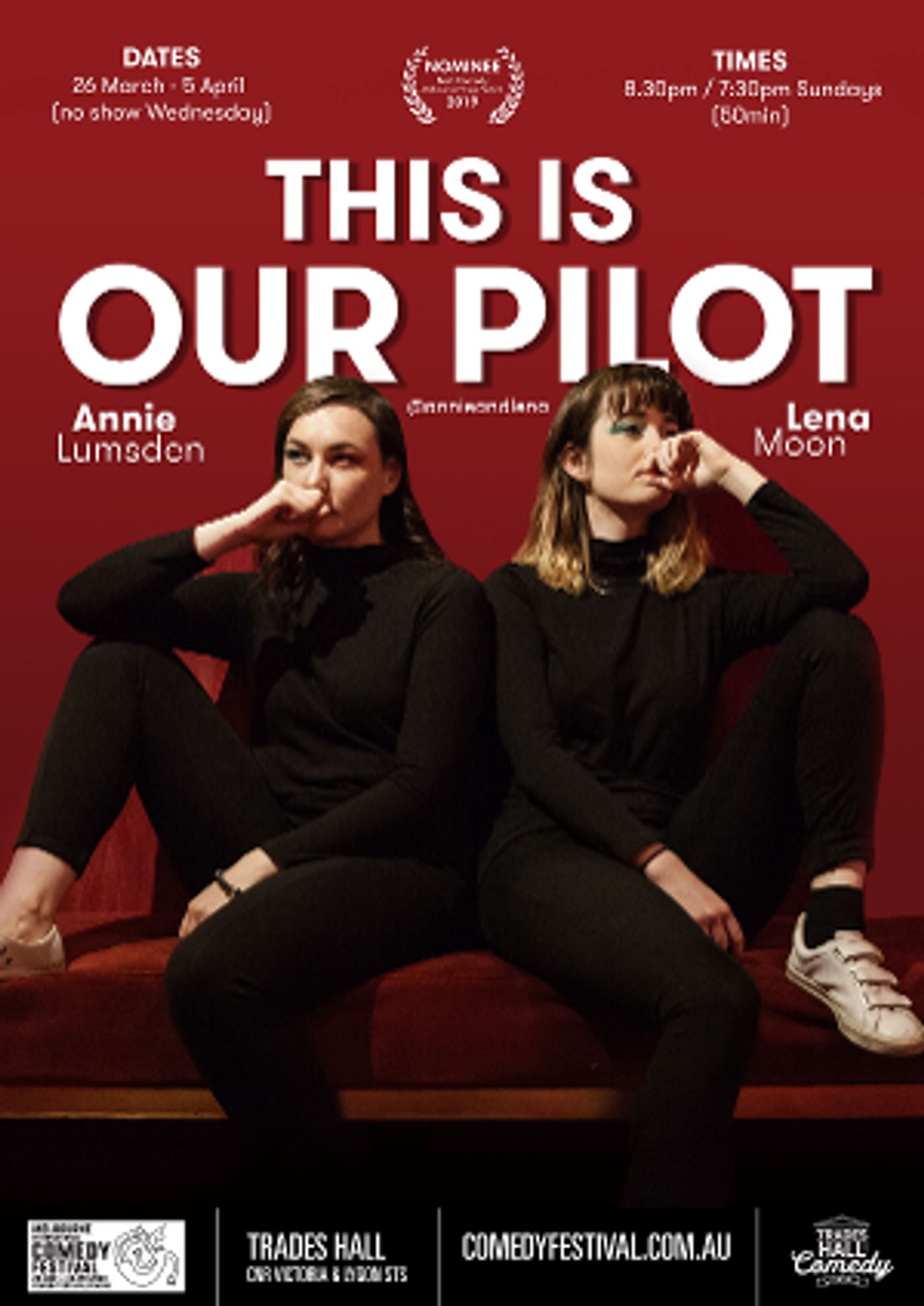 THIS IS OUR PILOT Announced for Melbourne International Comedy Festival  Image