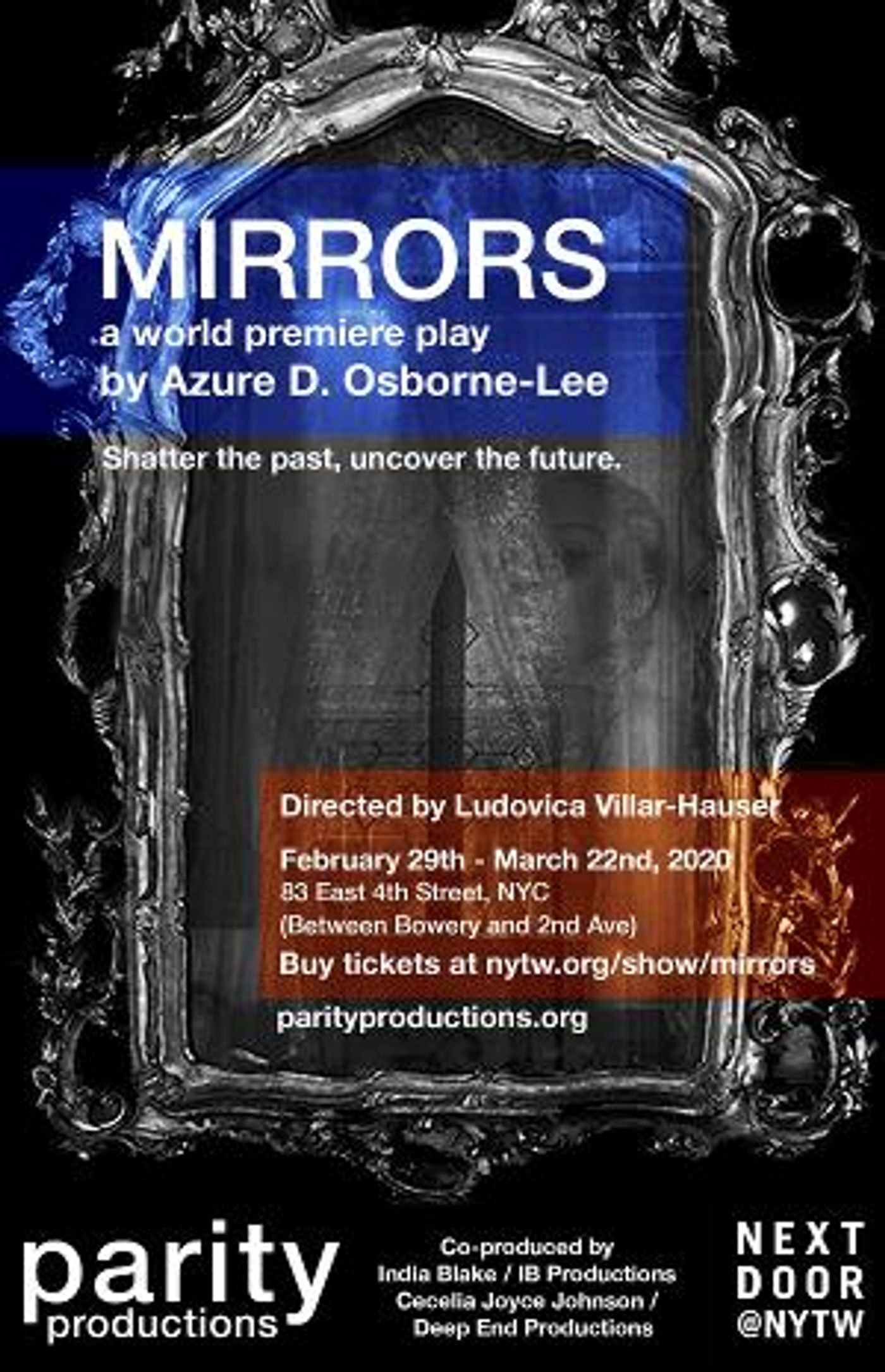 Cast And Creatives Announced for MIRRORS At Next Door At New York Theatre Workshop.  Image