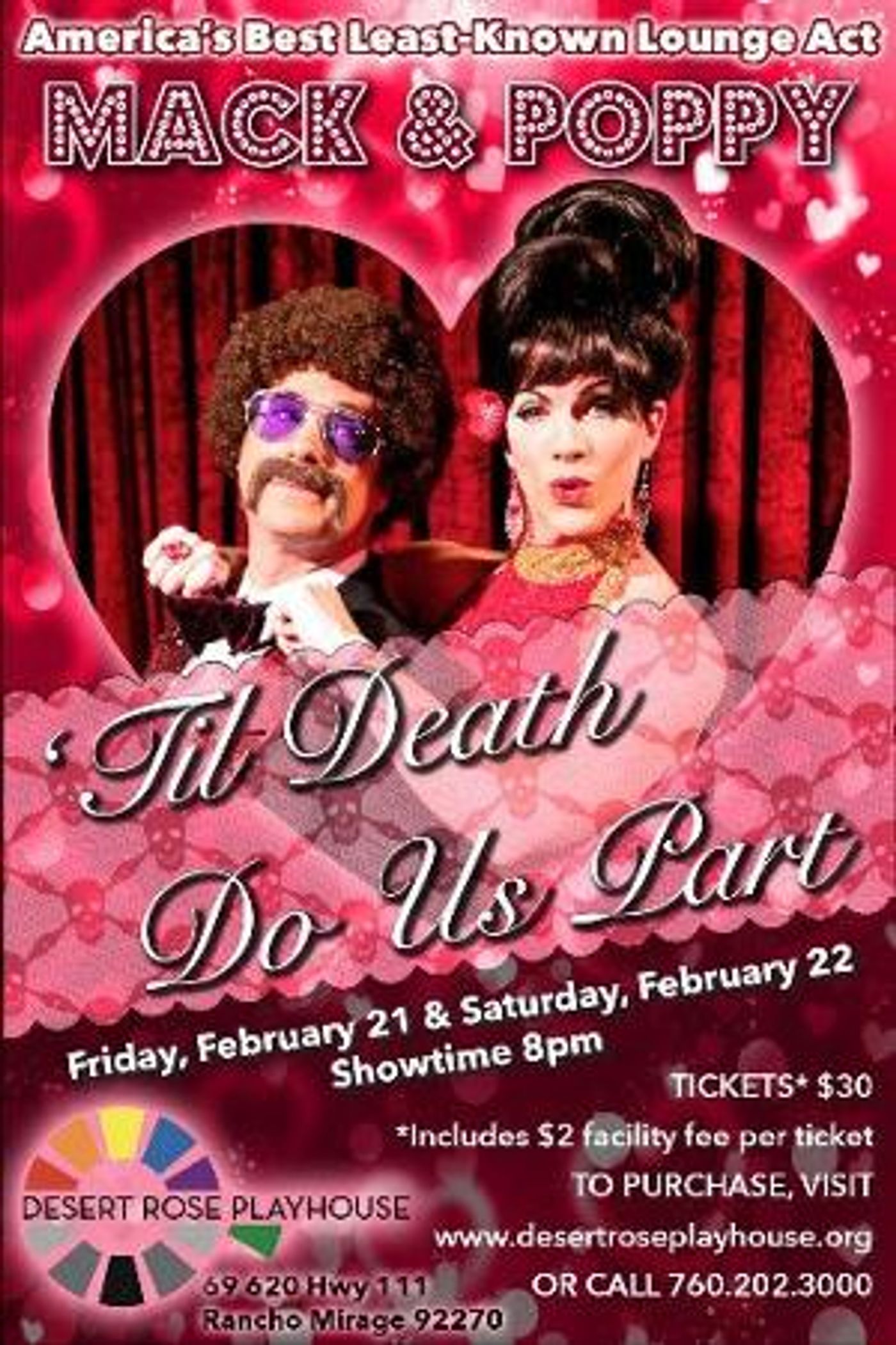 Mack & Poppy Set For Desert Rose Playhouse In Rancho Mirage Next Month  Image